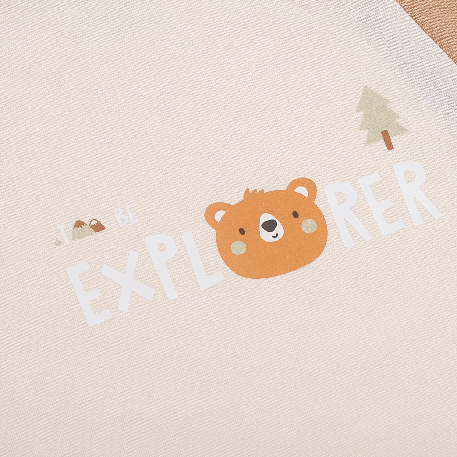 Bộ body ba lỗ bé trai KidsPlaza in Forest HN26H (Be) hình 2