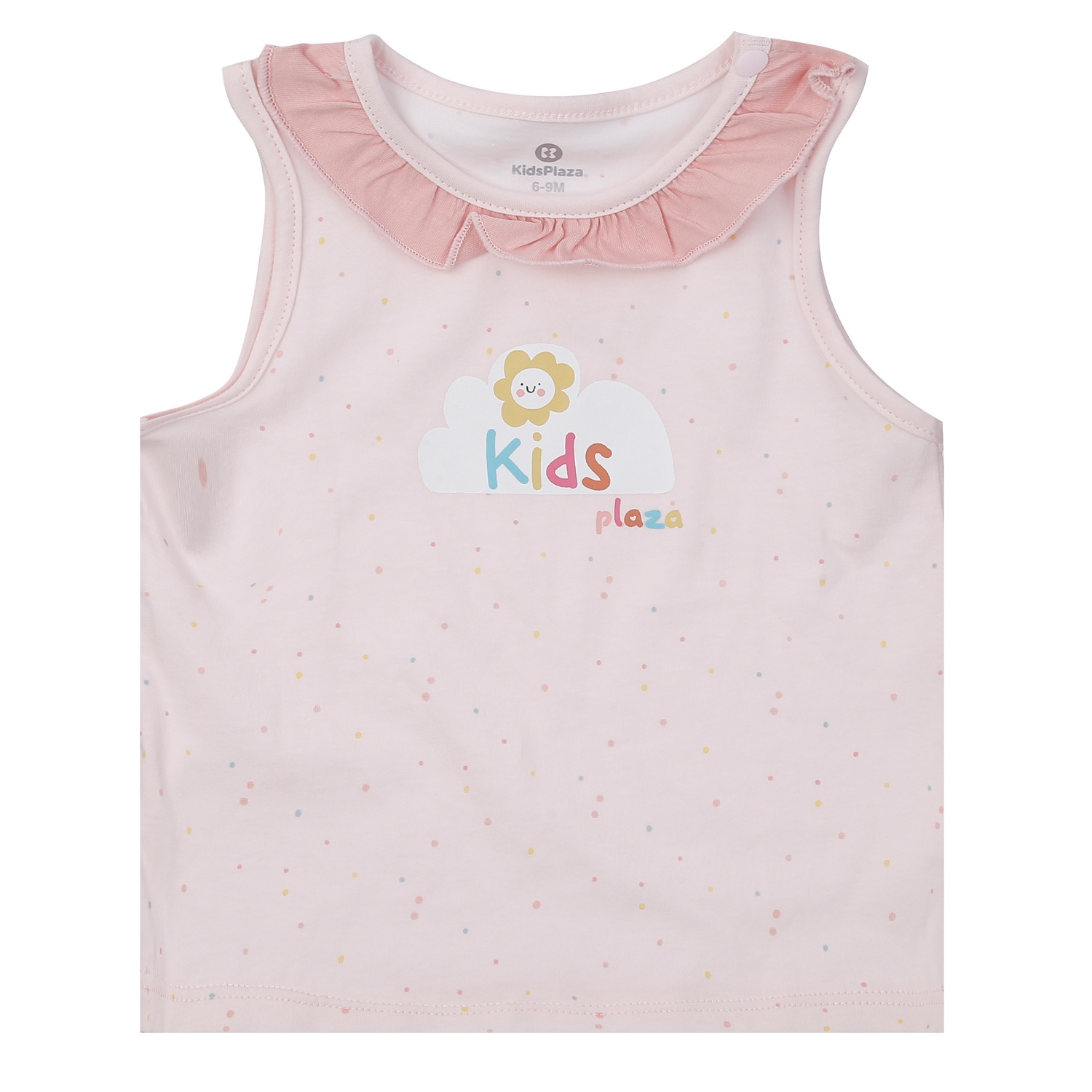 Bộ quần áo ba lỗ bé gái