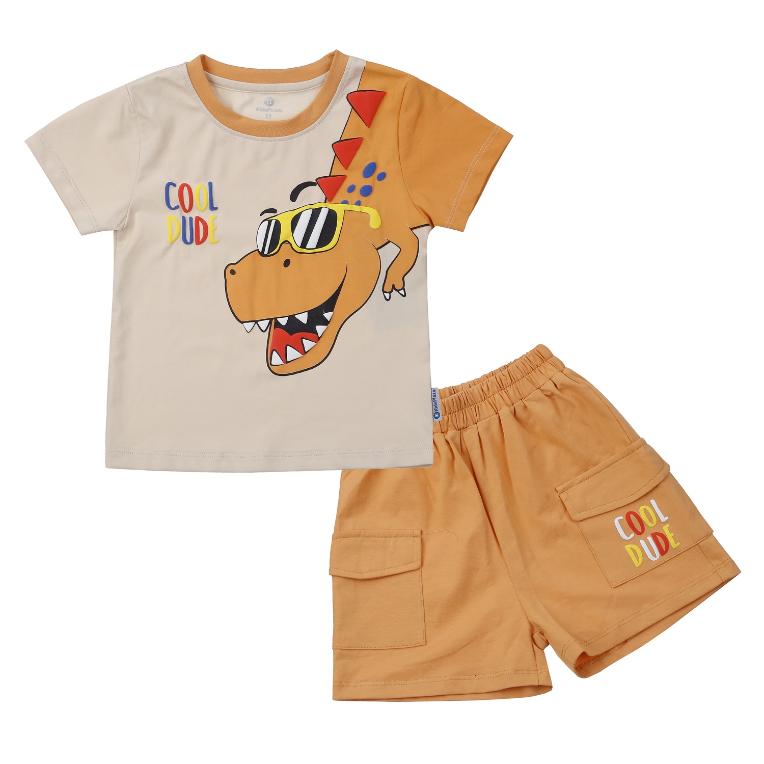 Set quần áo cam cho bé
