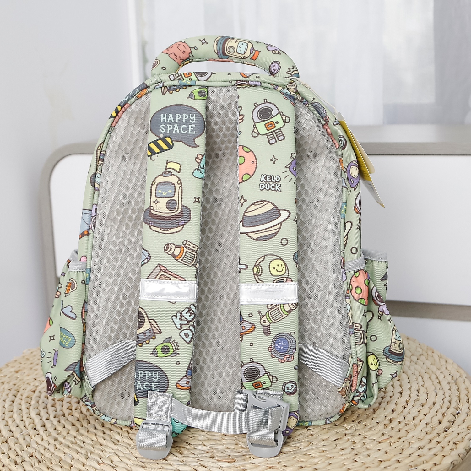 Balo KidsPlaza hình máy xúc 25KP-BP06 (Xanh)