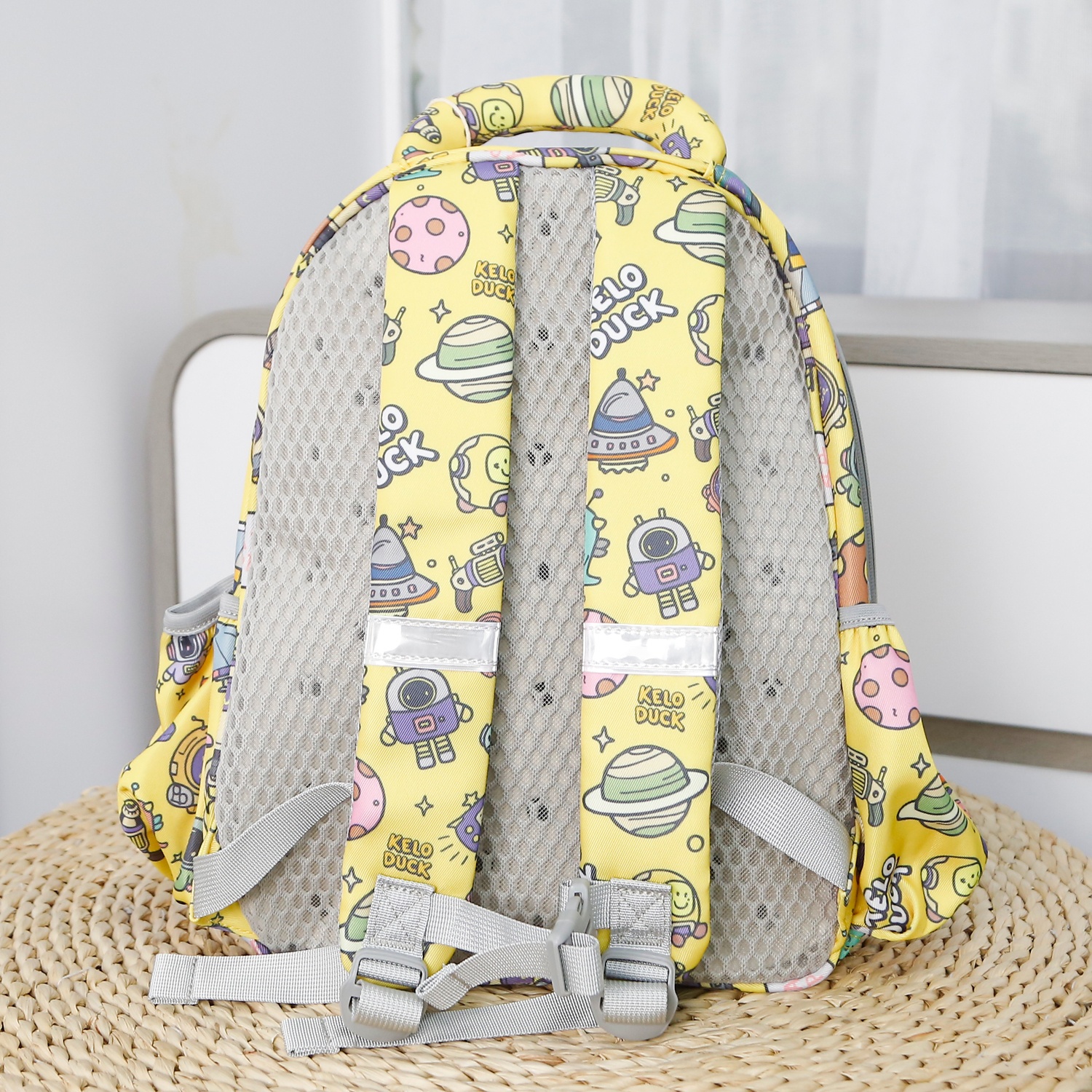 Balo KidsPlaza hình tên lửa 25KP-BP07 (Vàng)