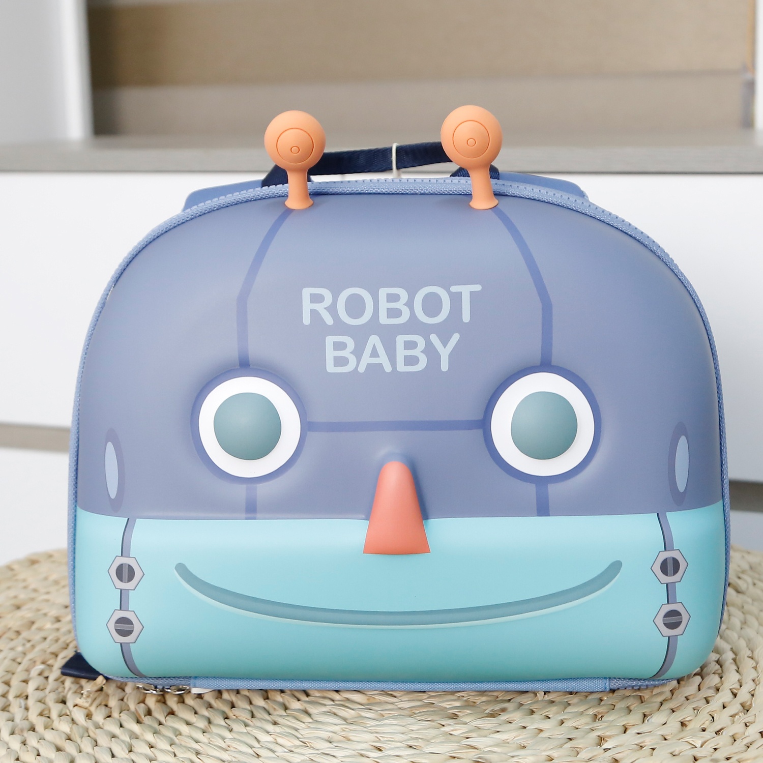 Balo KidsPlaza Robot Baby 25KP-BP05 (Xanh)