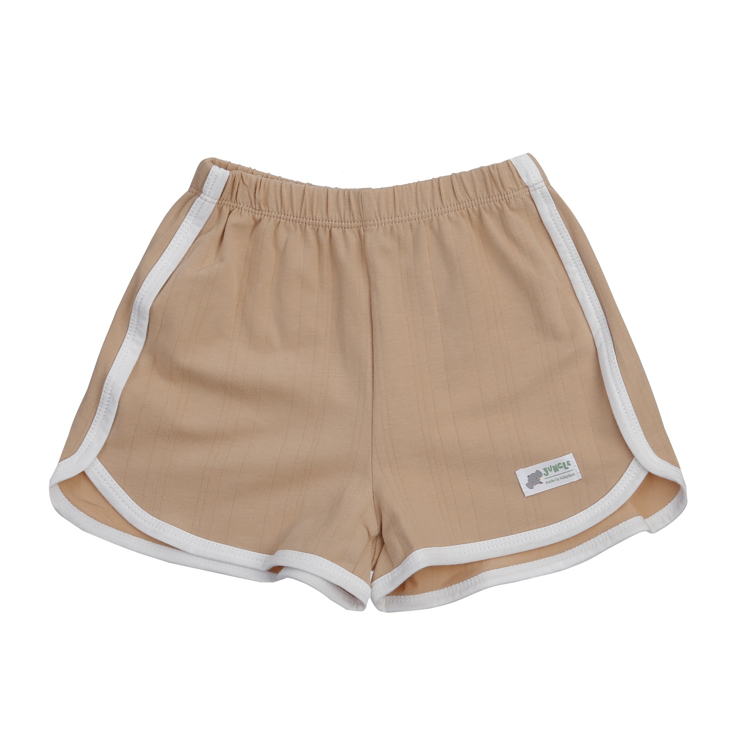 Bộ quần áo ba lỗ bé trai KidsPlaza in hươu HN24H (Trắng be)  hình 5