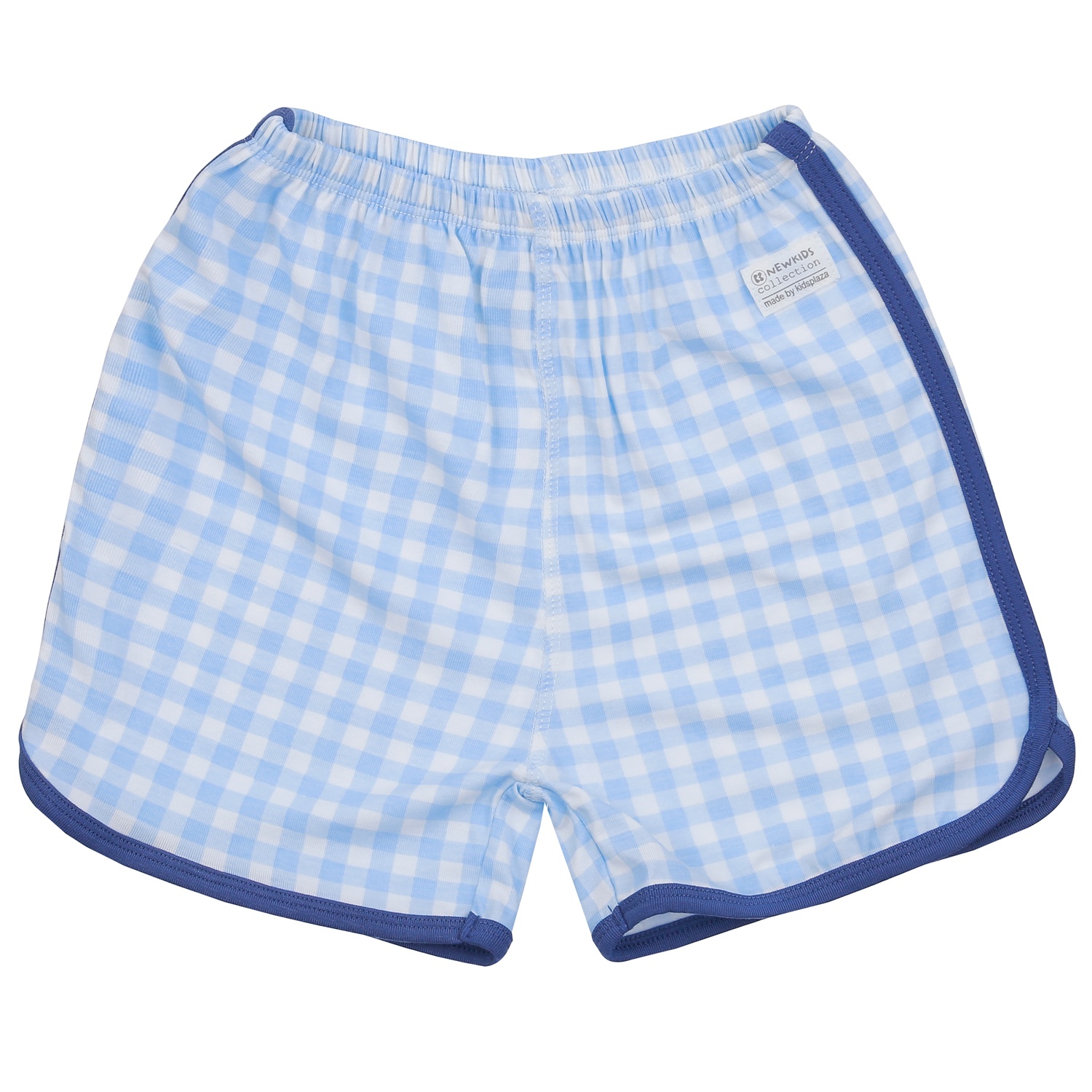 Bộ quần áo ba lỗ bé trai KidsPlaza Otis ND24H (Xanh kẻ) hình 4
