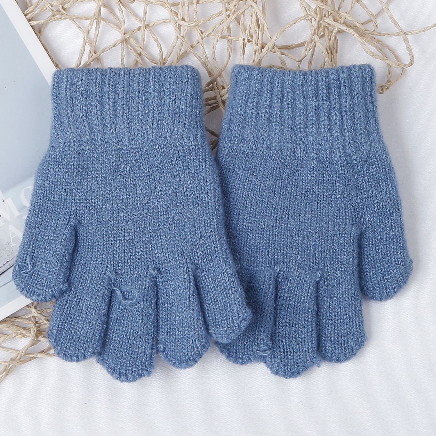 Găng tay KidsPlaza hình gấu 25K-G02 (Xanh)