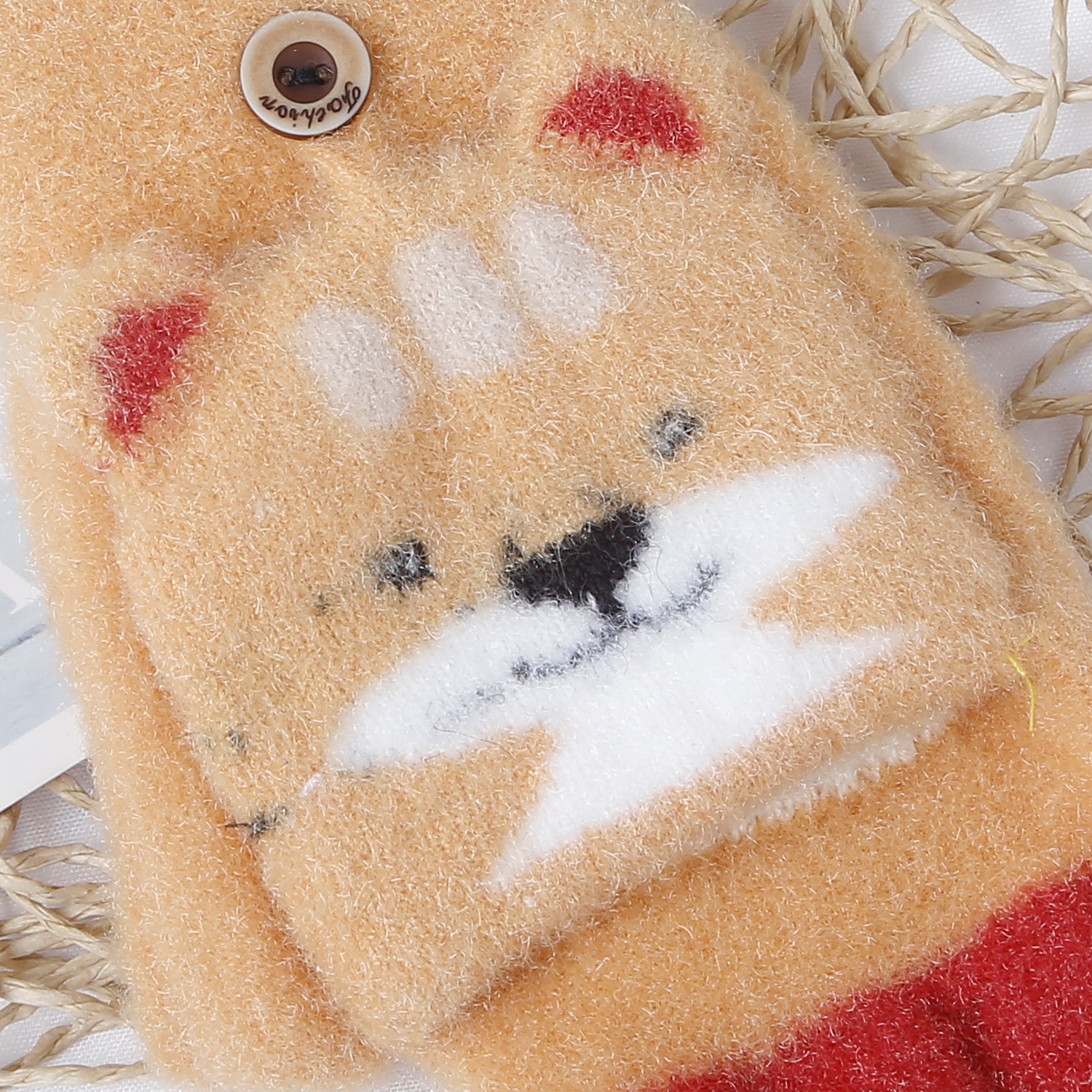 Găng tay KidsPlaza hình gấu xỏ ngón 25K-G04 (Vàng)