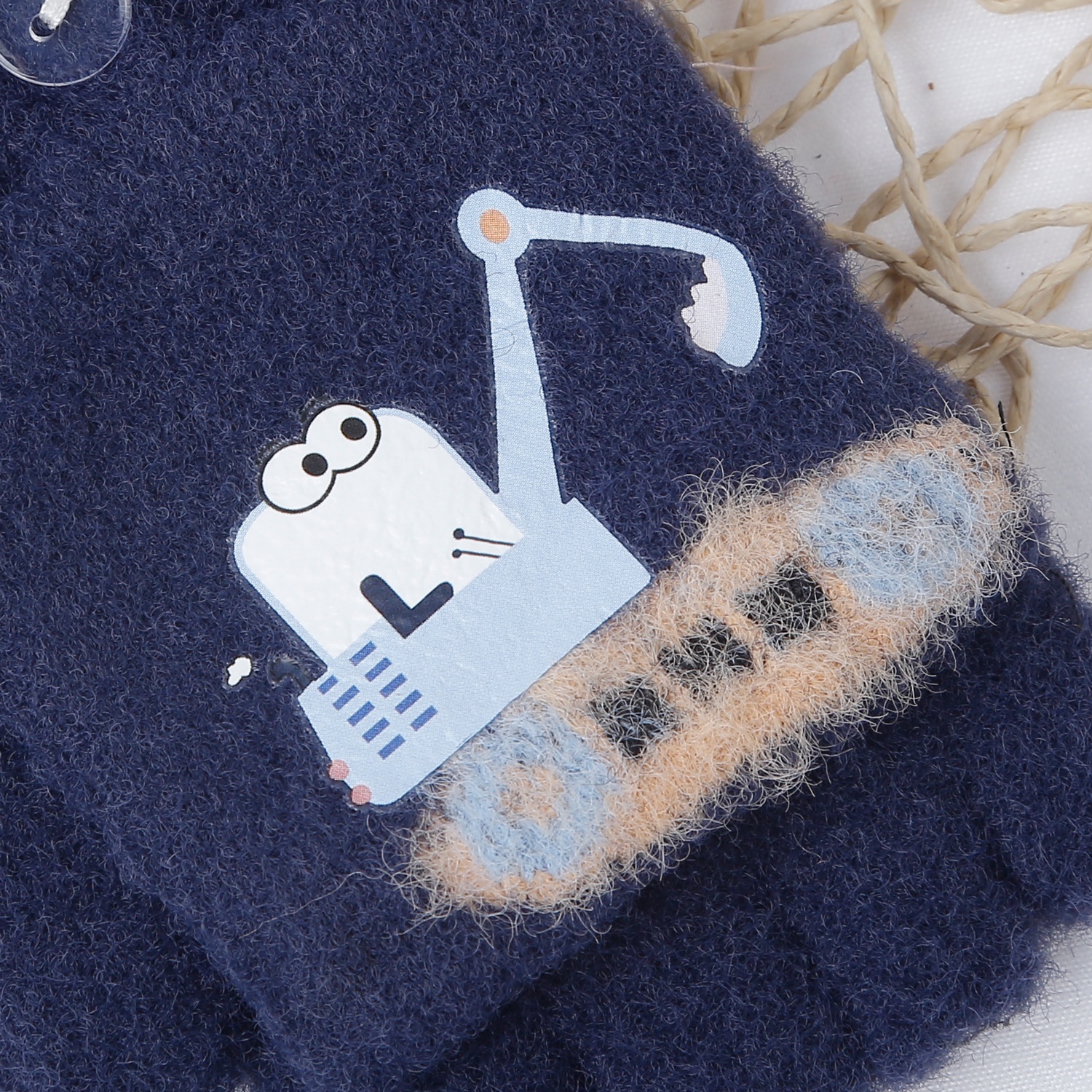 Găng tay KidsPlaza máy xúc xỏ ngón 25K-G05 (Xanh)