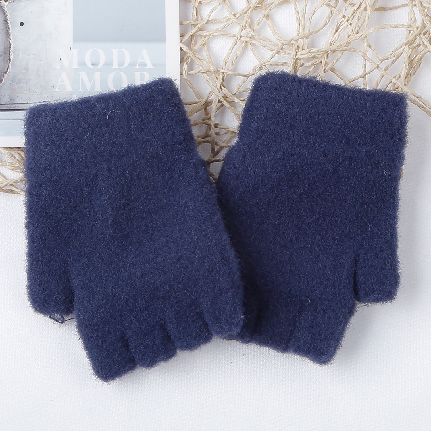 Găng tay KidsPlaza máy xúc xỏ ngón 25K-G05 (Xanh)