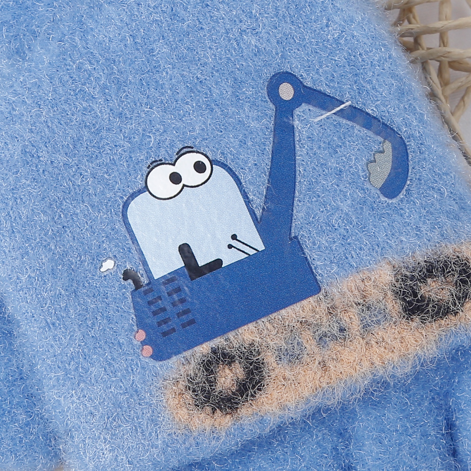 Găng tay KidsPlaza máy xúc xỏ ngón 25K-G05 (Xanh dương)