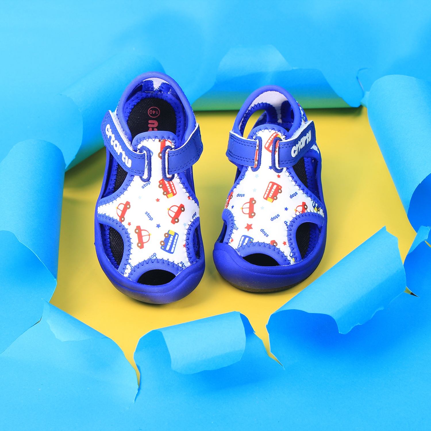 Dép Sandal Thời Trang Cao Cấp Cho Bé Crtartu XBI1-B hình 1