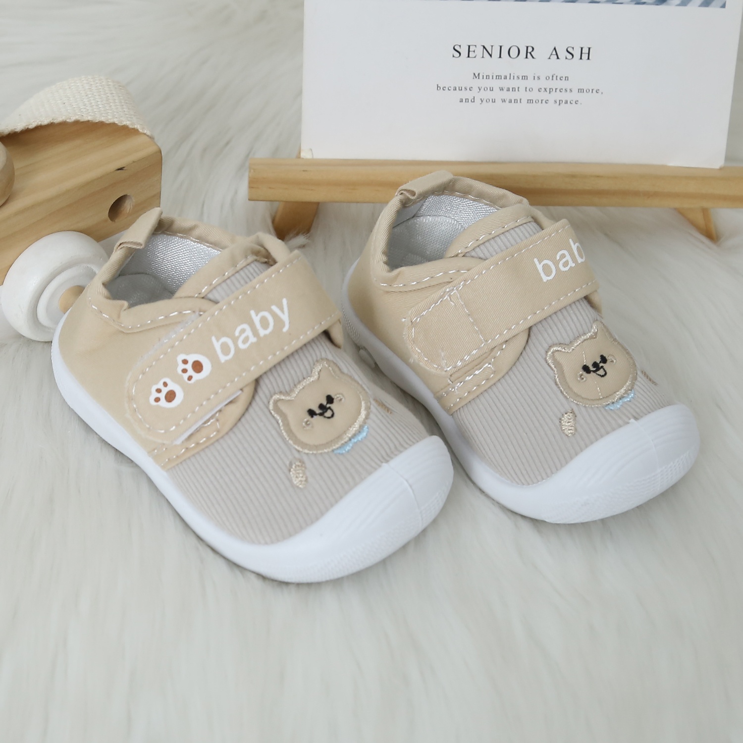 Giày tập đi Mamago baby 24M-S7 (Be)