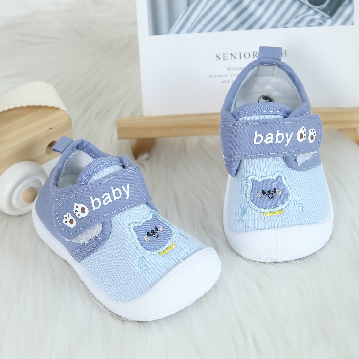  Giày tập đi Mamago baby 24M-S7 (Xanh)