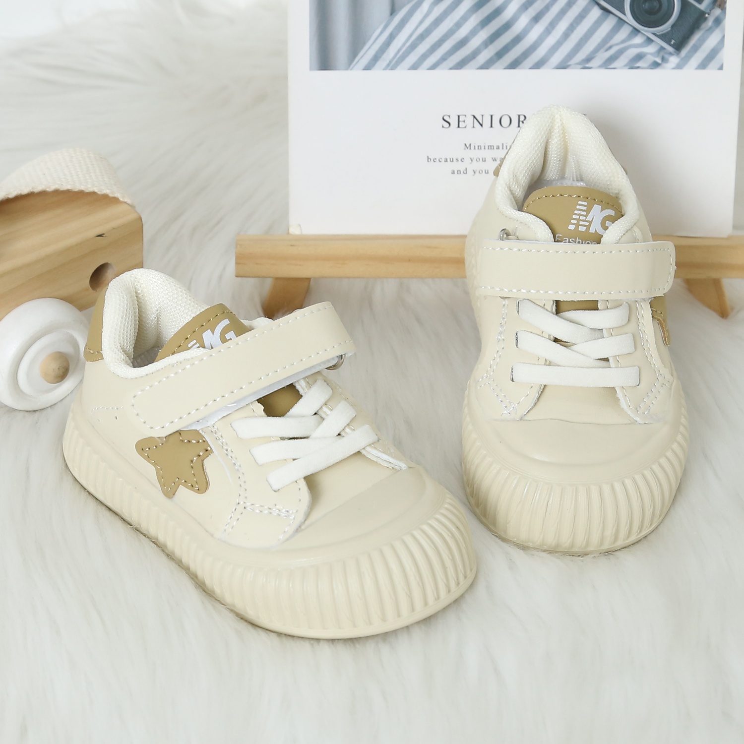 Giày tập đi Mamago hình sao 24M-S4 (Be)  hình 1