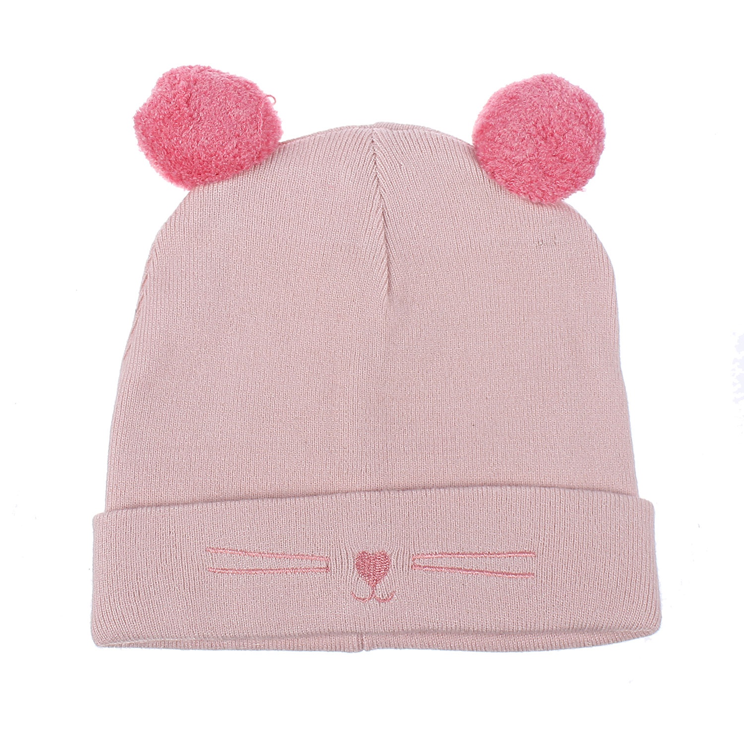 Set khăn mũ len Mamago NĐ19D (Cam) hình 2