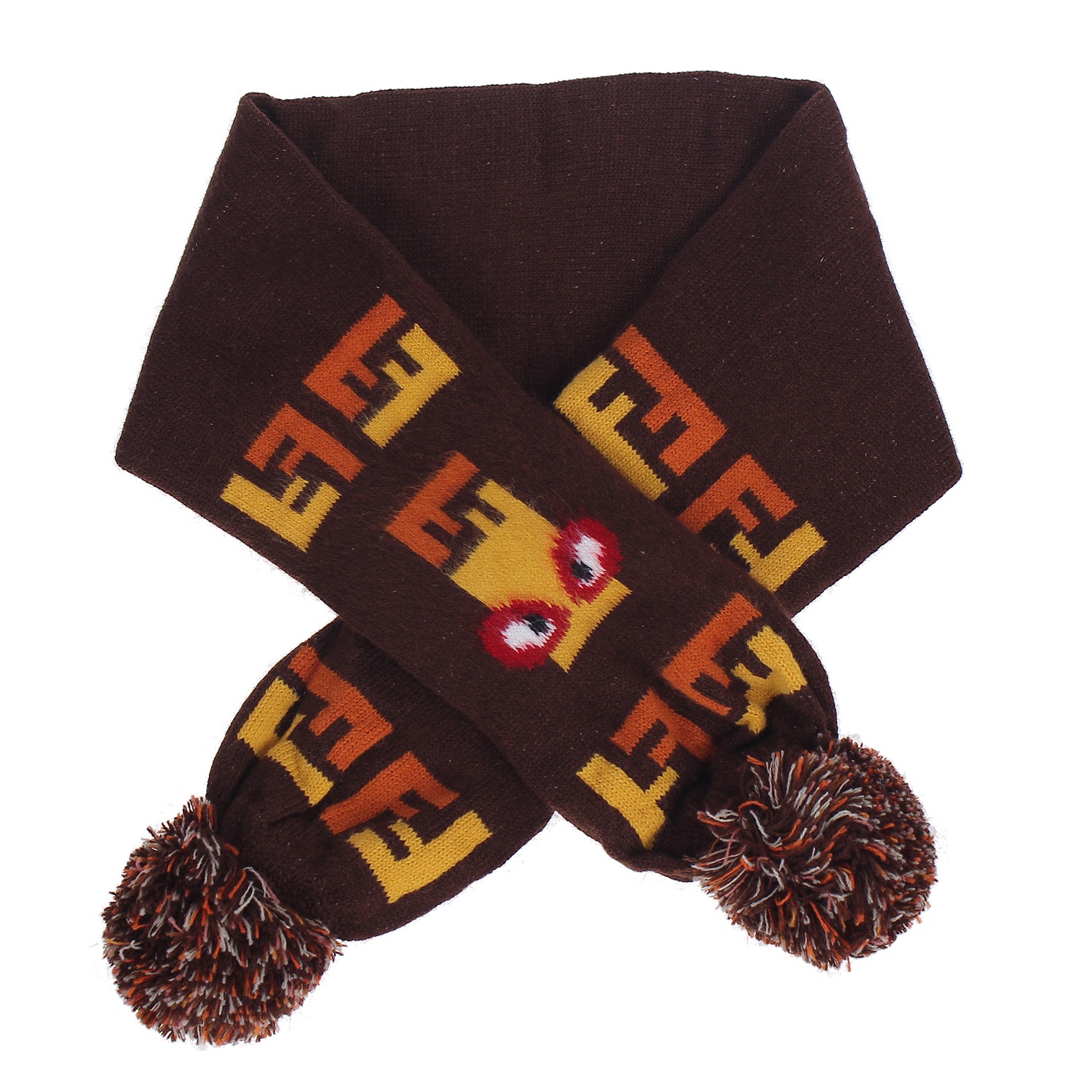 Bộ khăn mũ len in hình ô tô hình 4