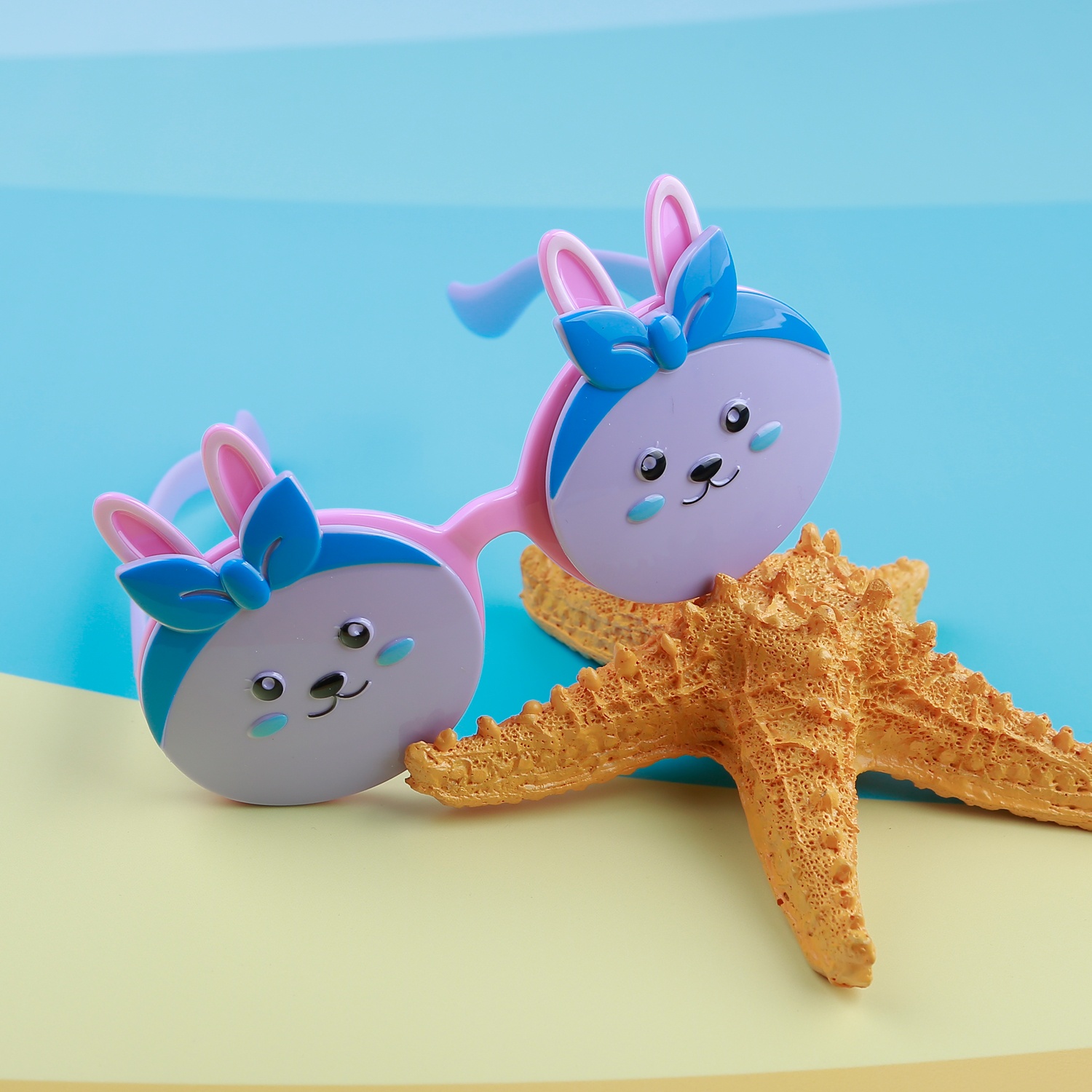 Kính râm thời trang KidsPlaza gọng dẻo 8271 C42 Violet hình 1