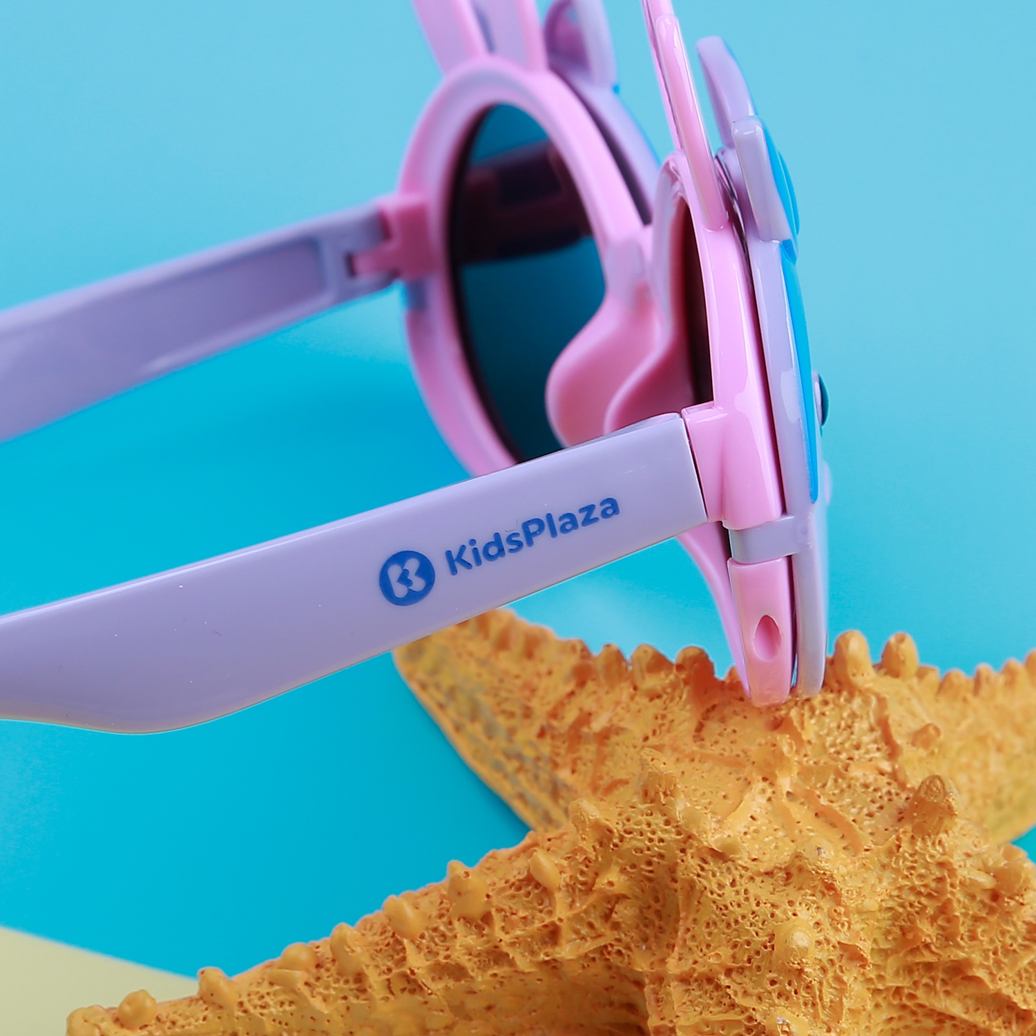 Kính râm thời trang KidsPlaza gọng dẻo 8271 C42 Violet hình 4