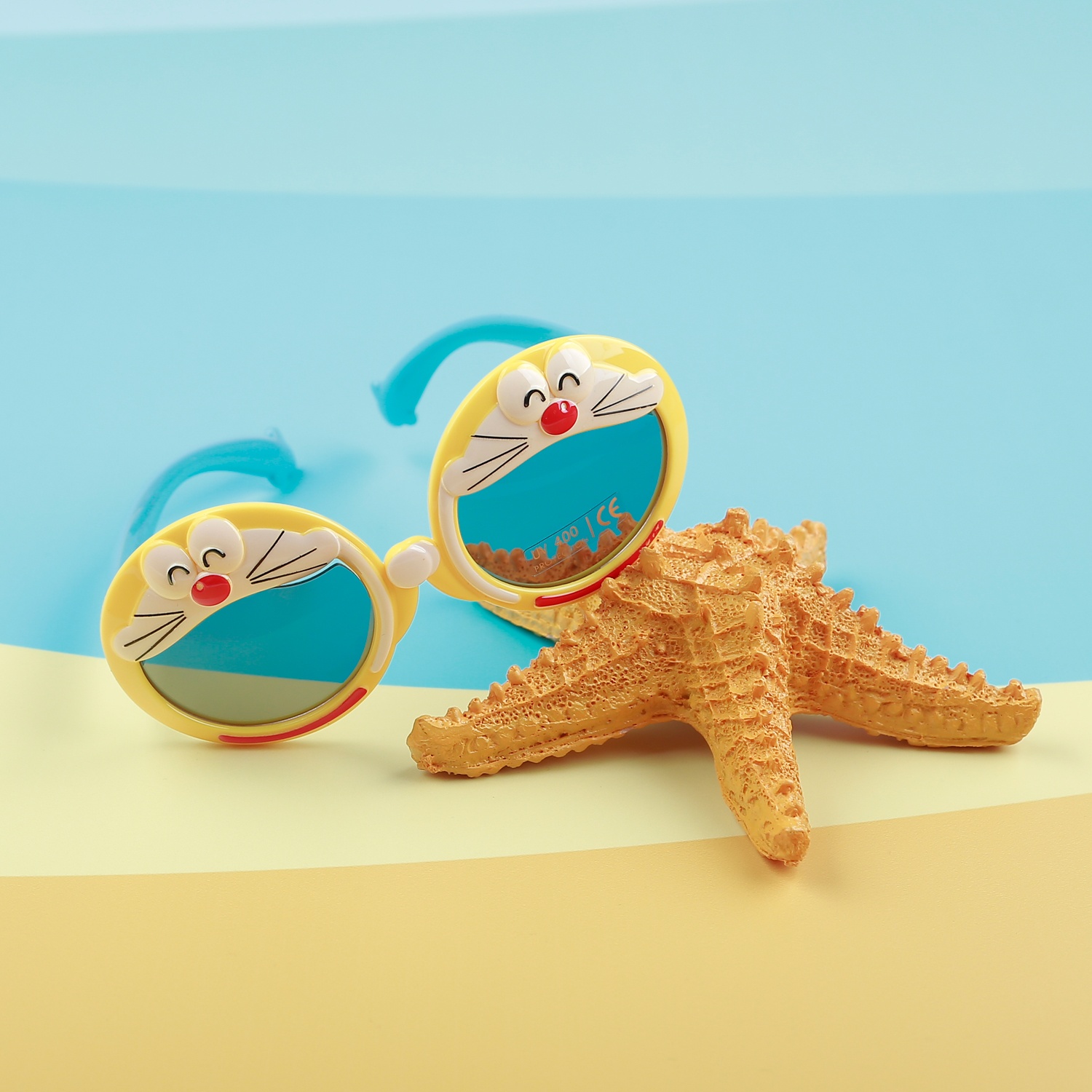 Kính thời trang gọng dẻo KidsPlaza 8256 C43 Yellow hình 1