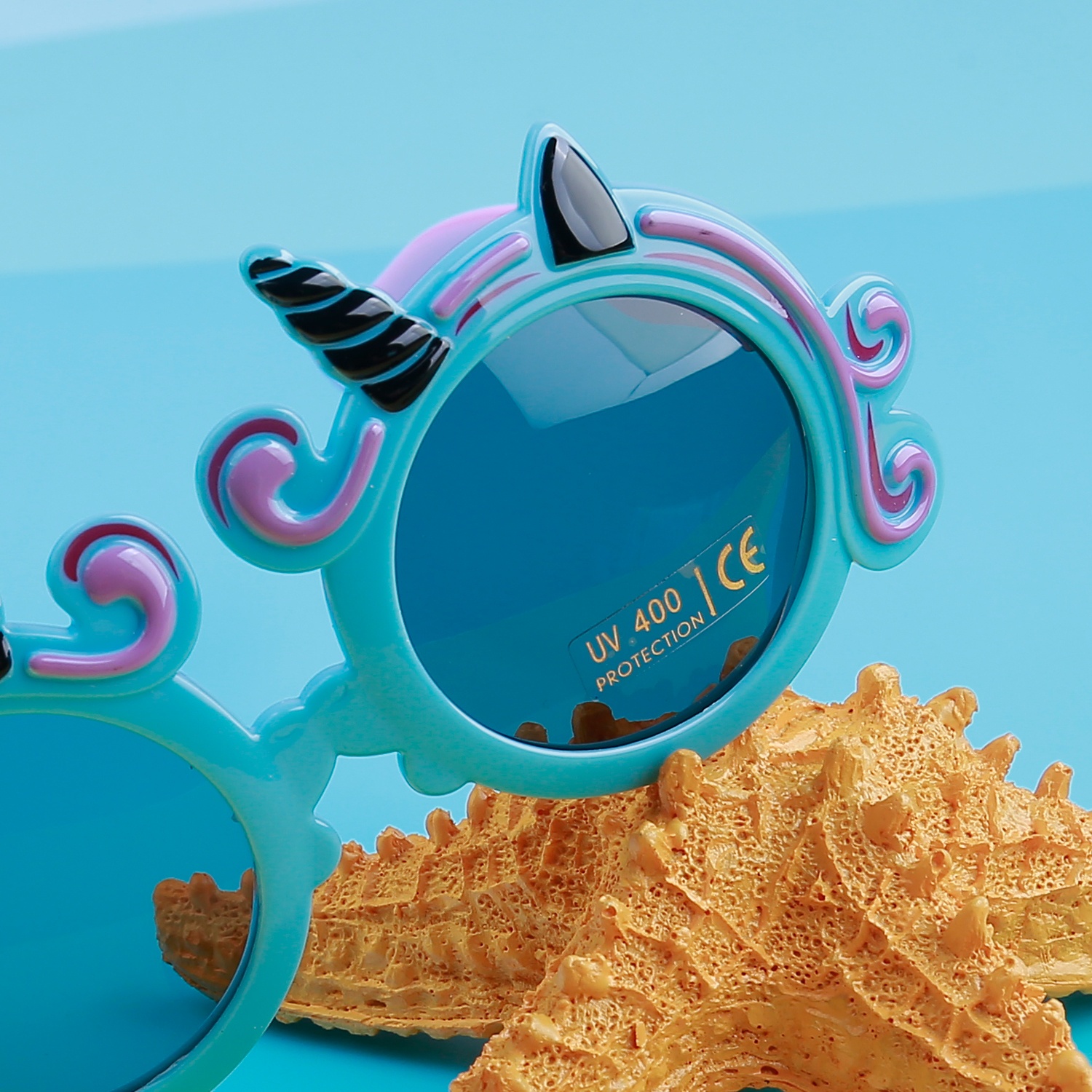 Kính thời trang KidsPlaza gọng dẻo 8258 C27 Mint hình 3