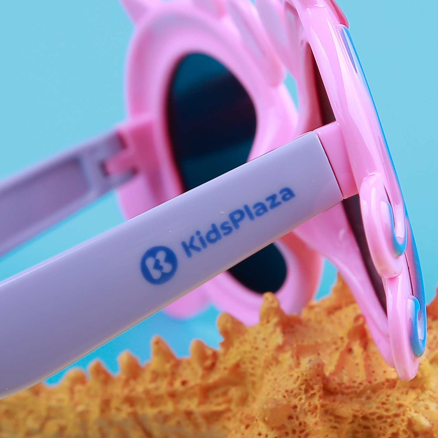 Kính thời trang KidsPlaza gọng dẻo 8258 C42 Pink hình 2