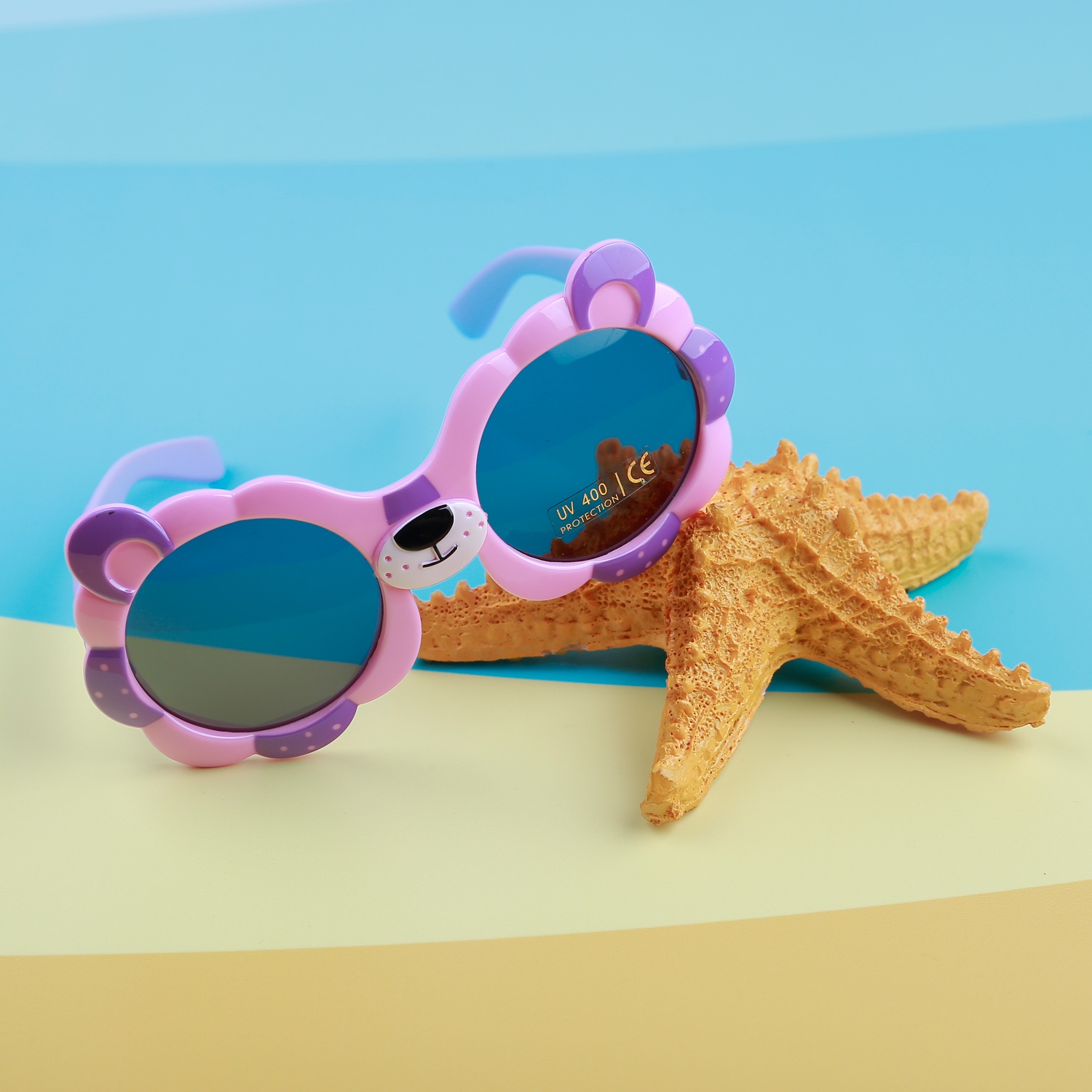 Kính thời trang KidsPlaza gọng dẻo 8278 C42 Pink