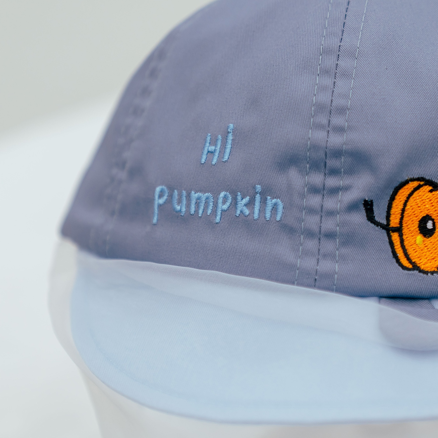 Mũ lưỡi trai phủ voan Kidsplaza pumpkin DN26 (Xanh dương) hình 3