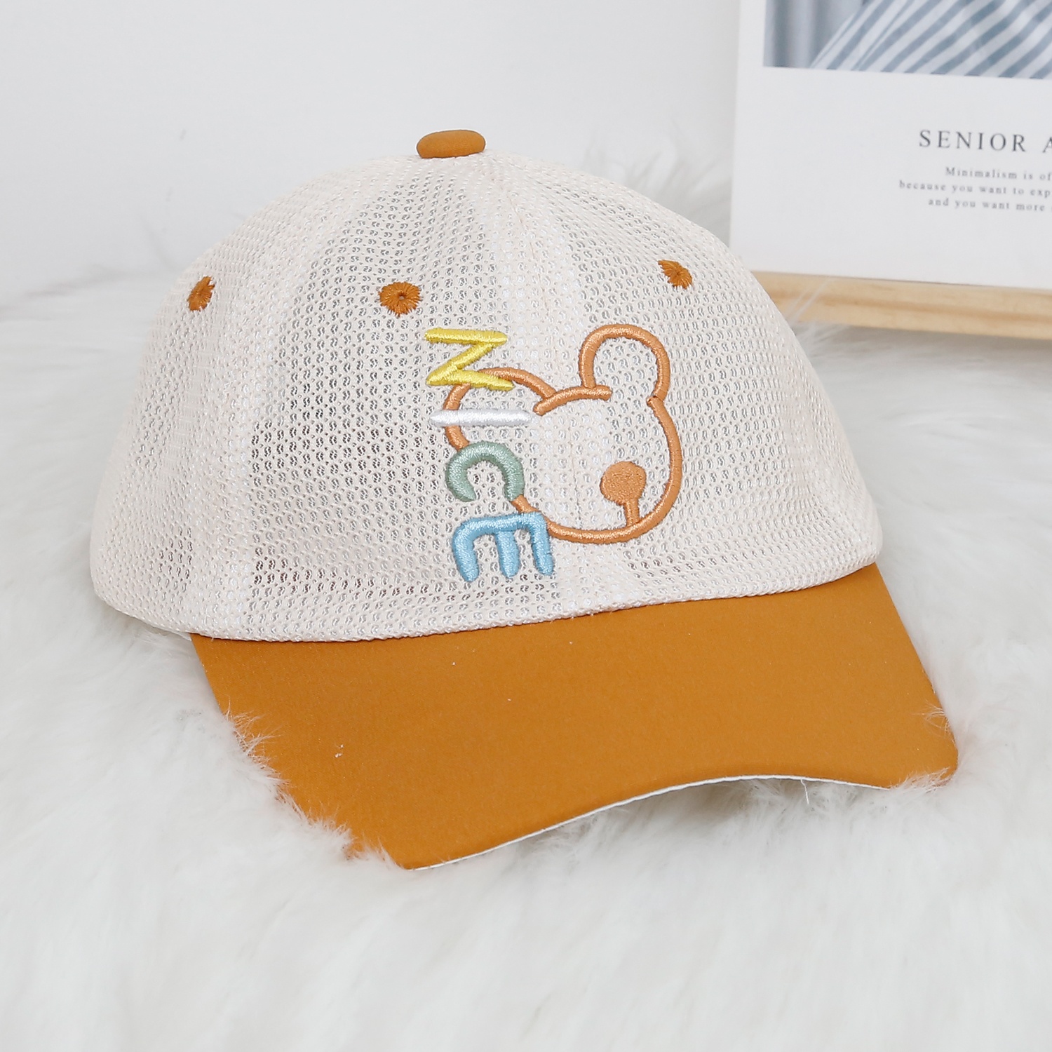 Mũ thời trang KidsPalza lưỡi trai Nice 24K-H24 (Cam)