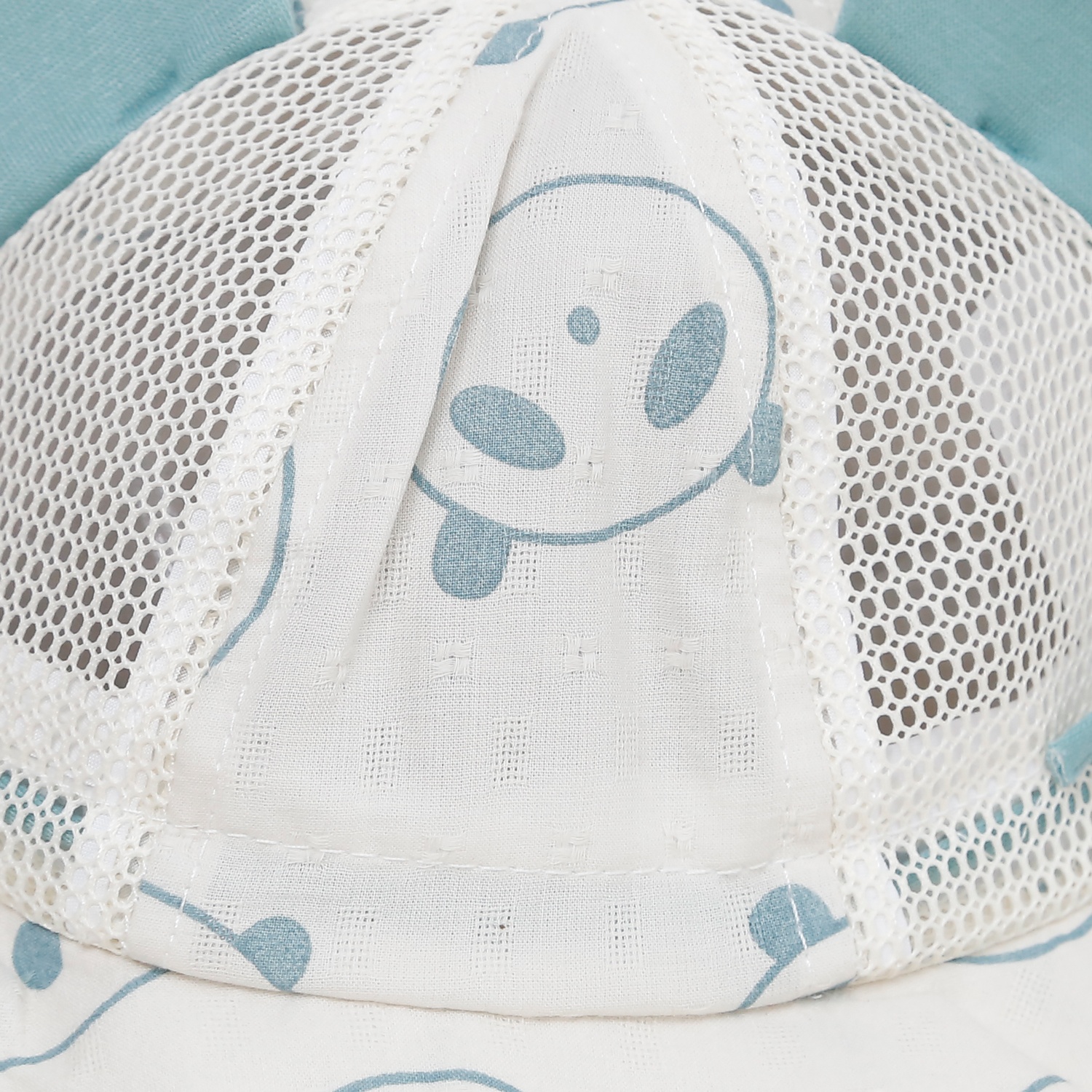 Mũ thời trang KidsPlaza Panda 2 tai 24K-H28 (Xanh Lam)