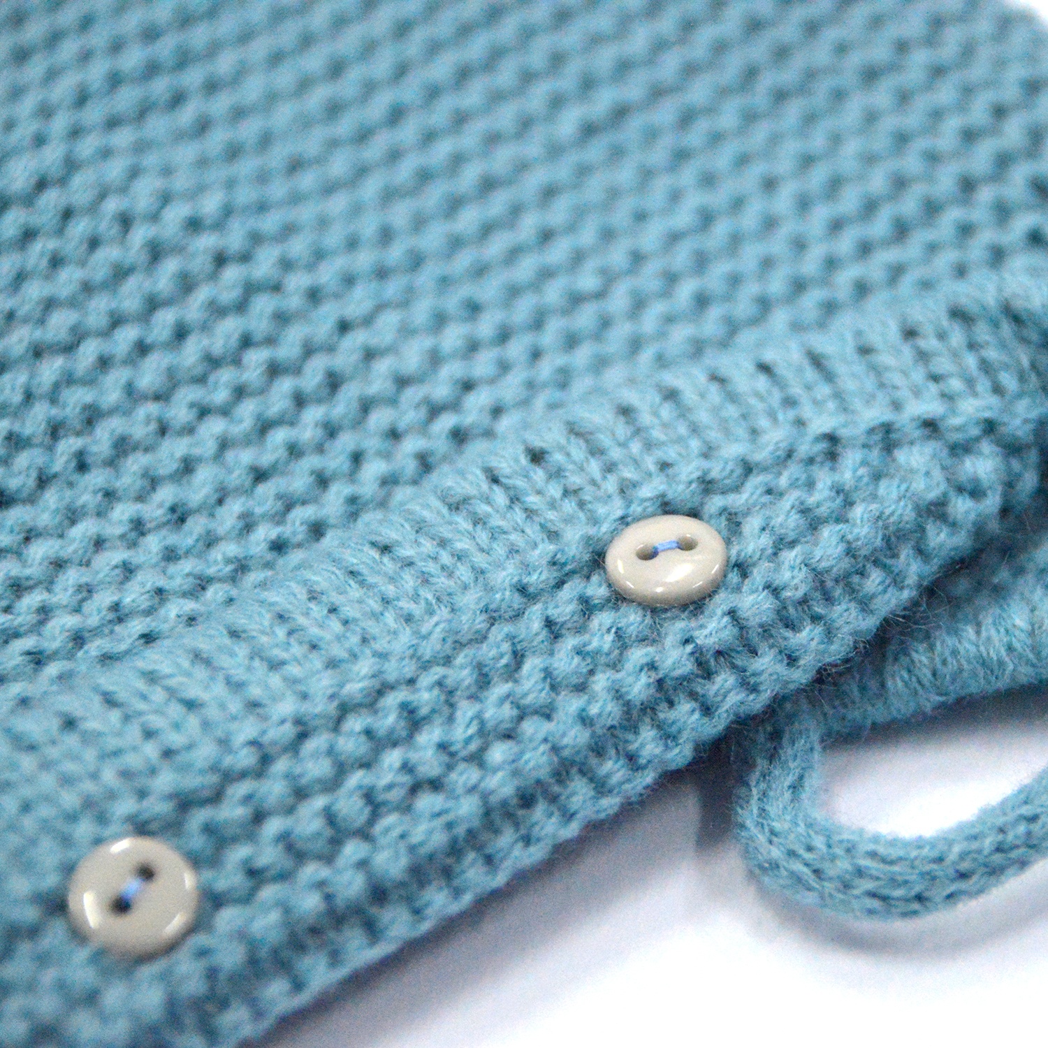 Mũ len cho bé đính bông IT hình 3