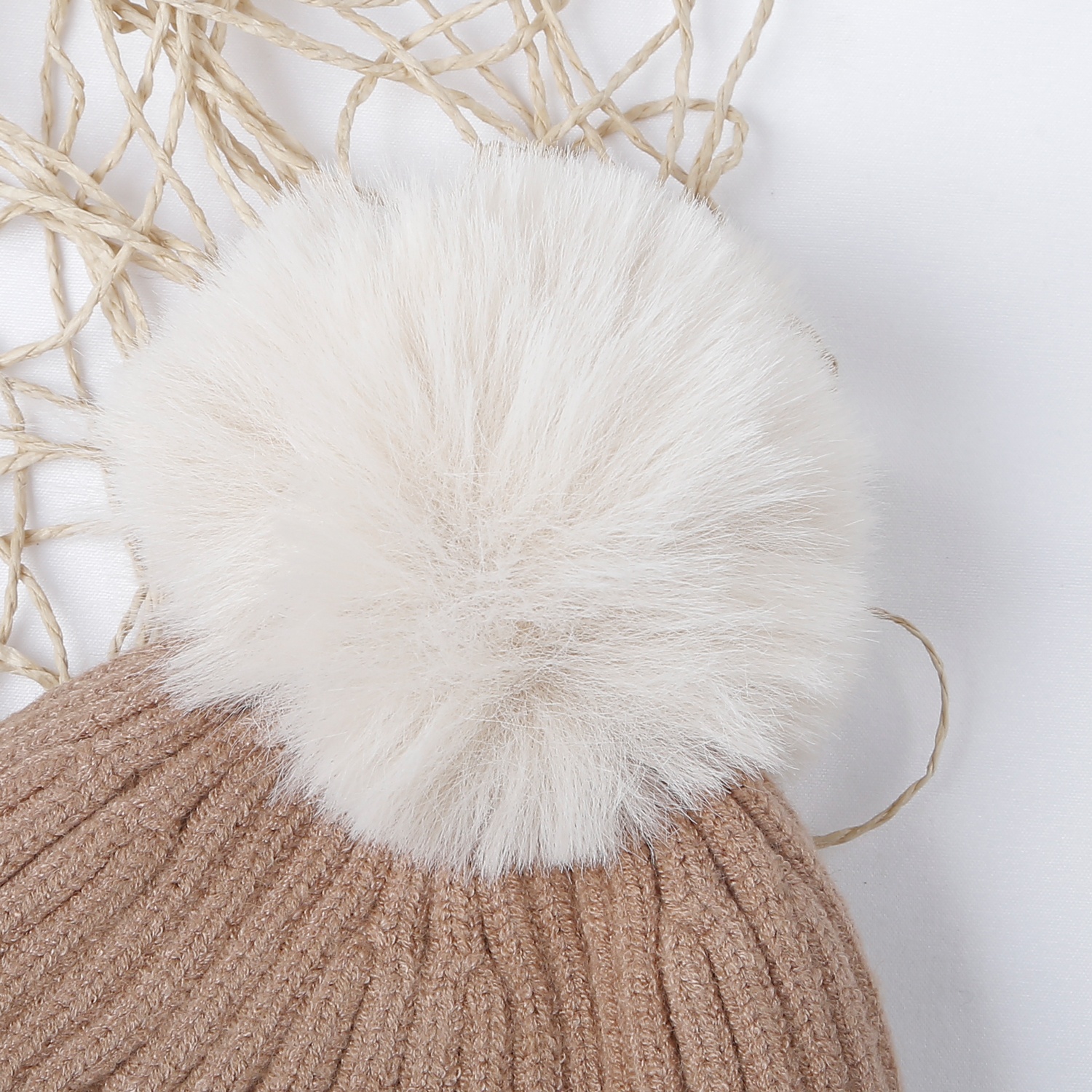 Mũ len KidsPlaza gắn sư tử 25K-B07 (Nâu) hình 3