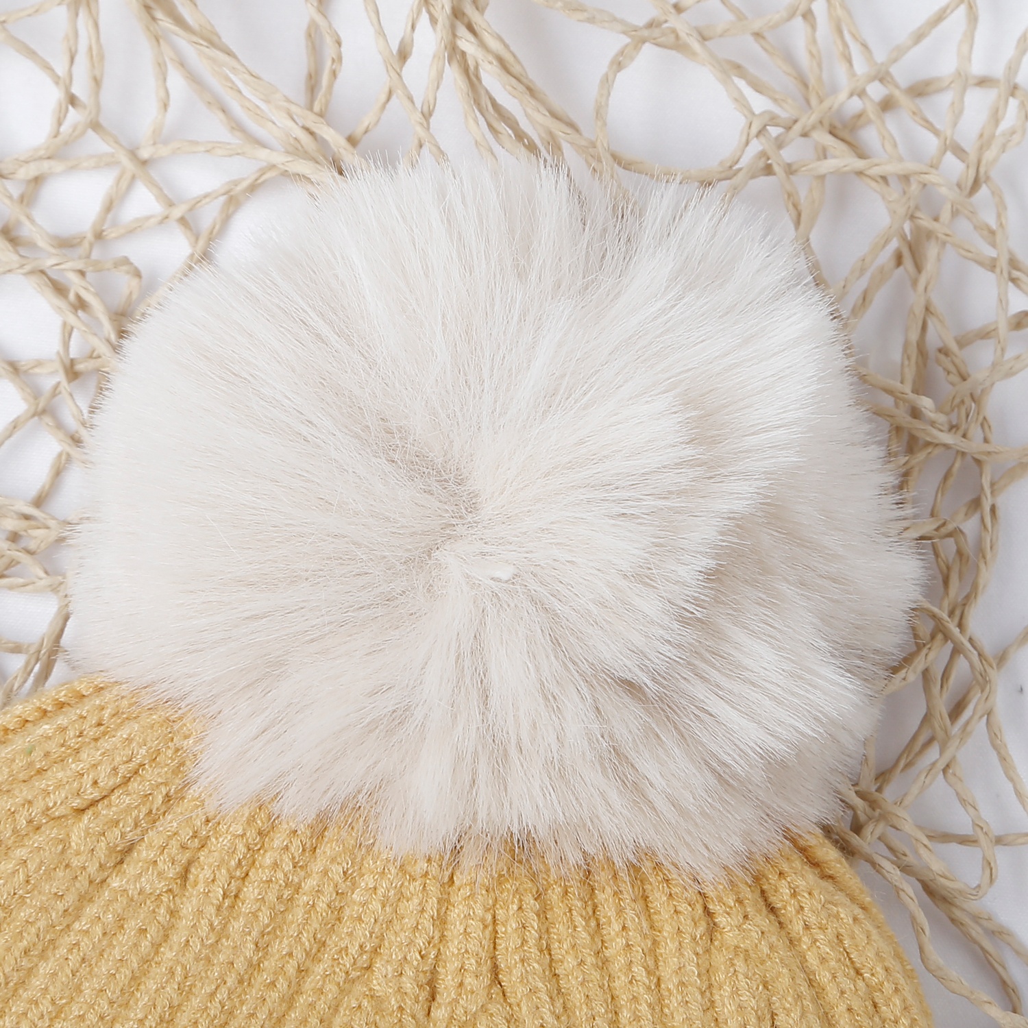 Mũ len KidsPlaza gắn sư tử 25K-B07 (Vàng) hình 3