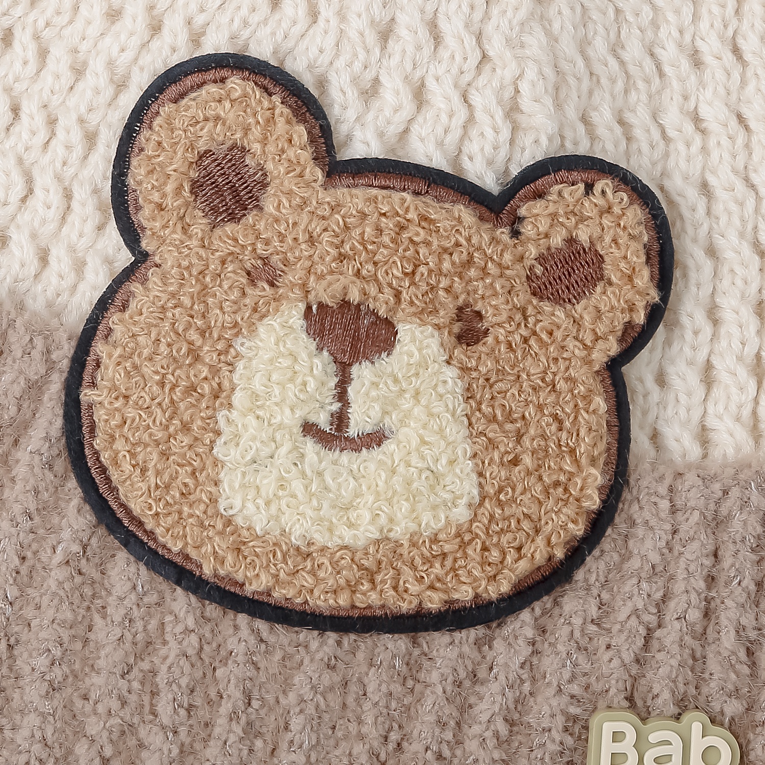 Mũ len KidsPlaza hình gấu 25K-B06 (Be)