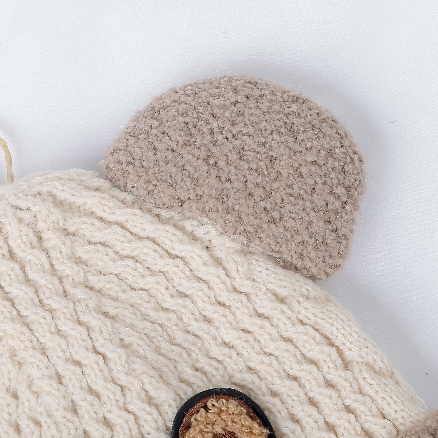 Mũ len KidsPlaza hình gấu 25K-B06 (Be)