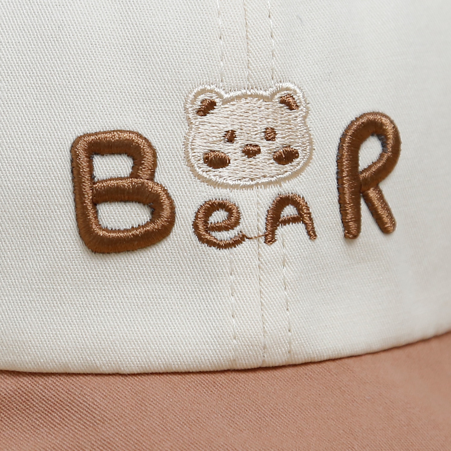 Mũ lưỡi KidsPlaza Bear 2 tai 25K-H19 Size 48 (Cam) hình 2