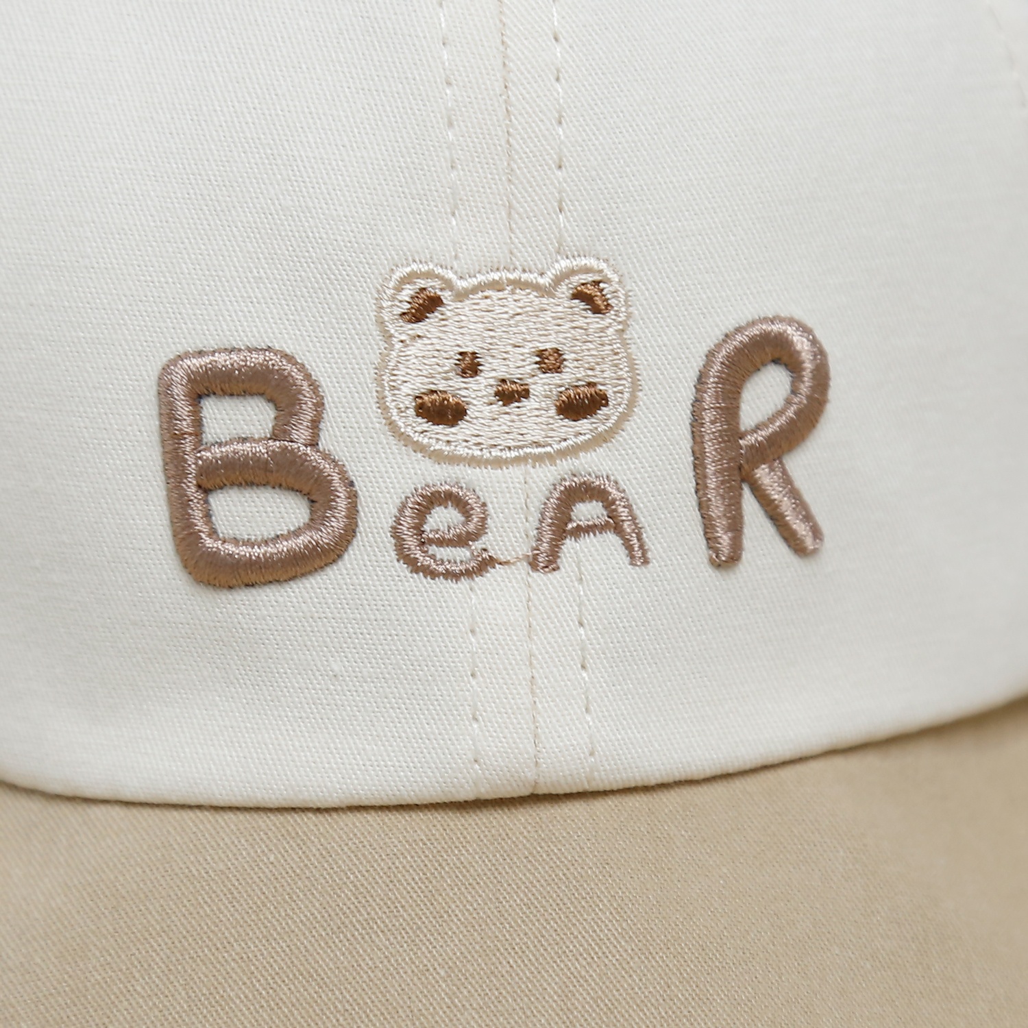 Mũ lưỡi KidsPlaza Bear 2 tai 25K-H19 Size 48 (Nâu)