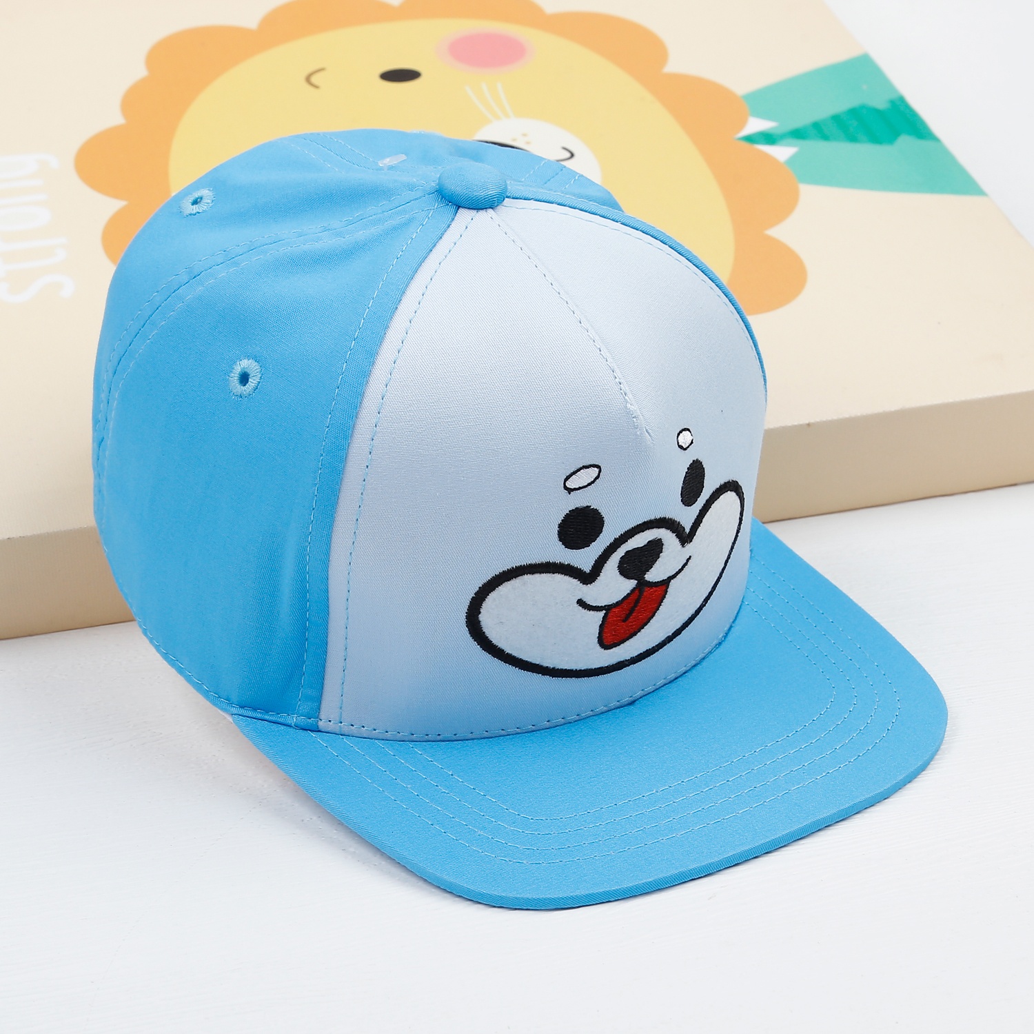 Mũ lưỡi trai bé trai KidsPlaza thêu ngôi sao DN23H (Nâu)