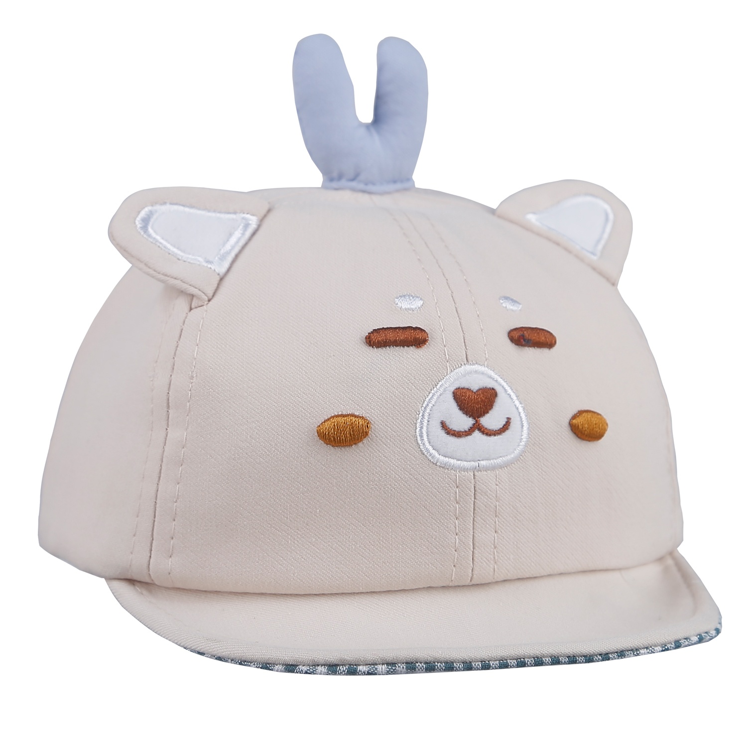 Mũ lưỡi trai cho bé thêu mặt Gấu PK21-01 hình 2