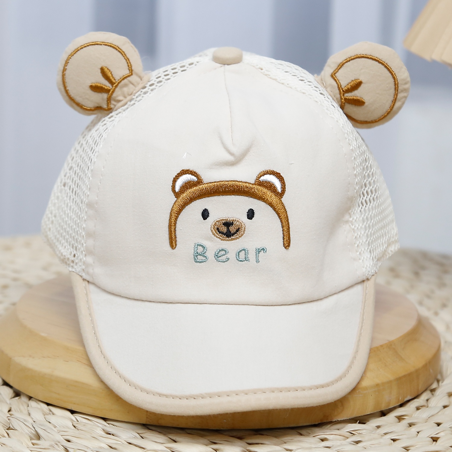 Mũ lưỡi trai KidsPlaza Bear 25K-H22 Size 48 (Be)