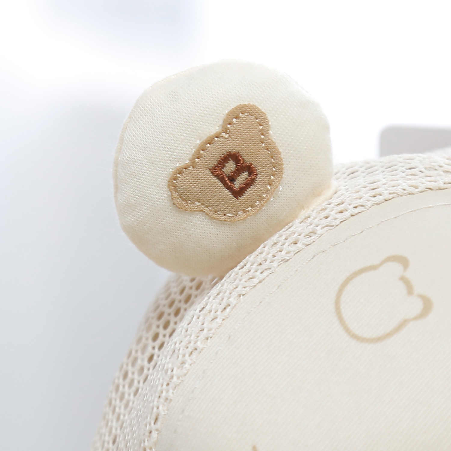 Mũ lưỡi trai KidsPlaza gấu 2 tai 25K-H23 Size 48 (Be)