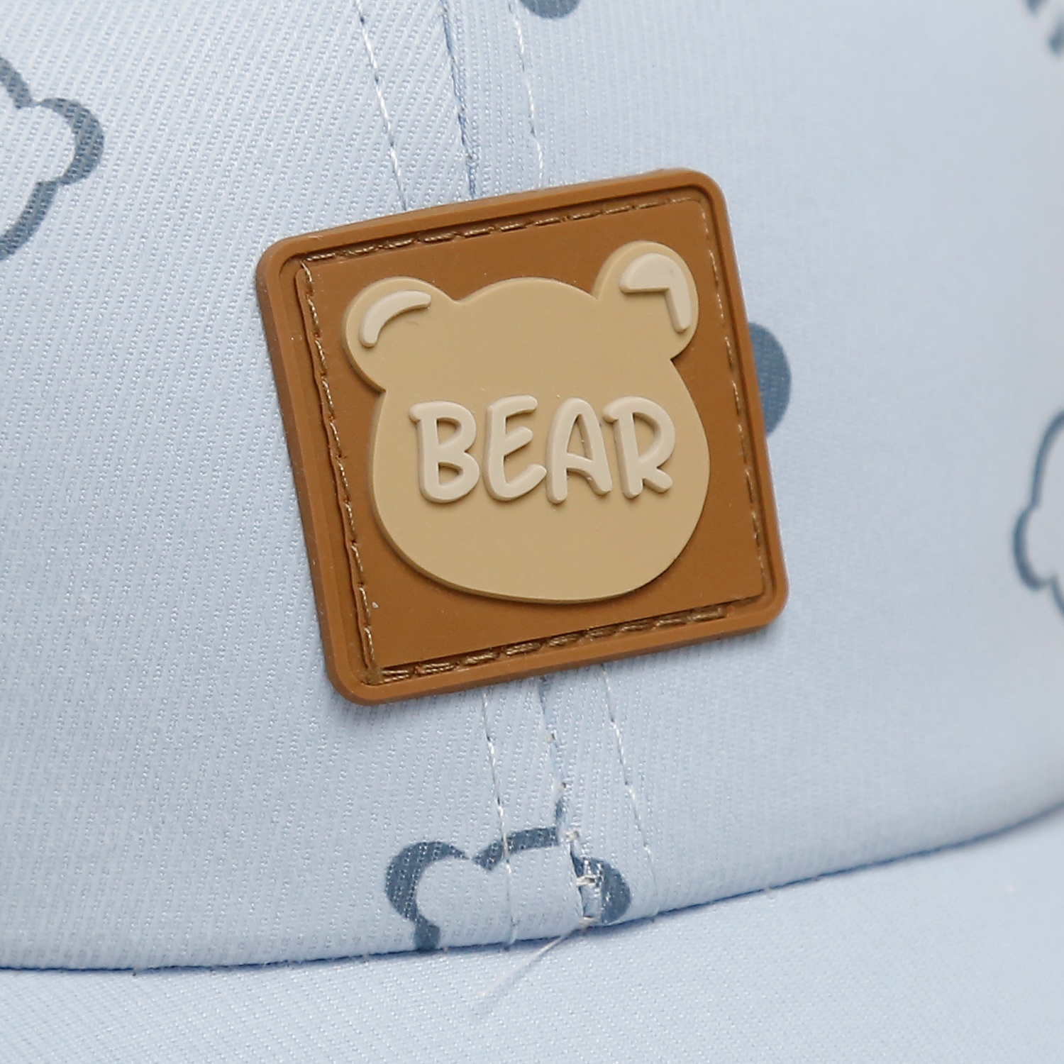 Mũ lưỡi trai KidsPlaza gấu 2 tai 25K-H23 Size 48 (Xanh)