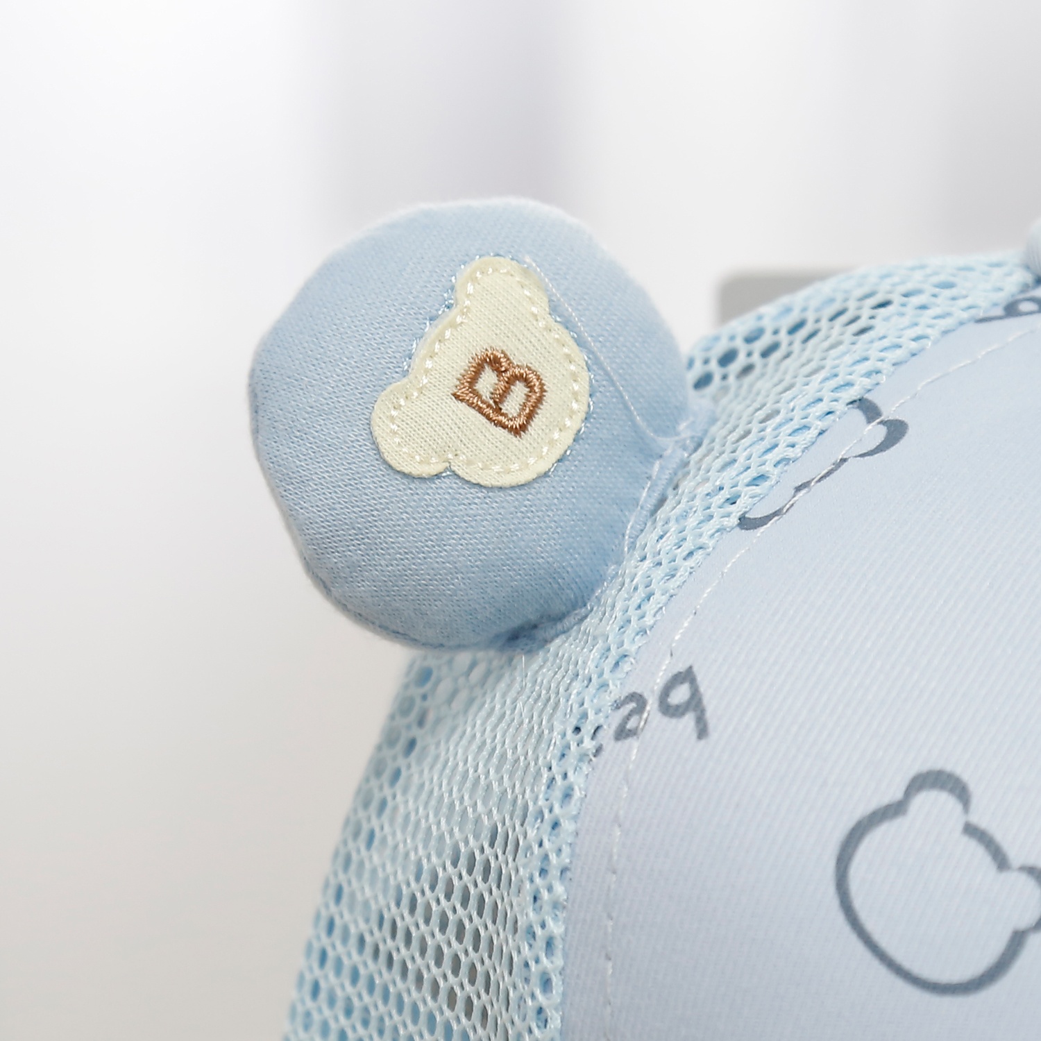 Mũ lưỡi trai KidsPlaza gấu 2 tai 25K-H23 Size 48 (Xanh) hình 3