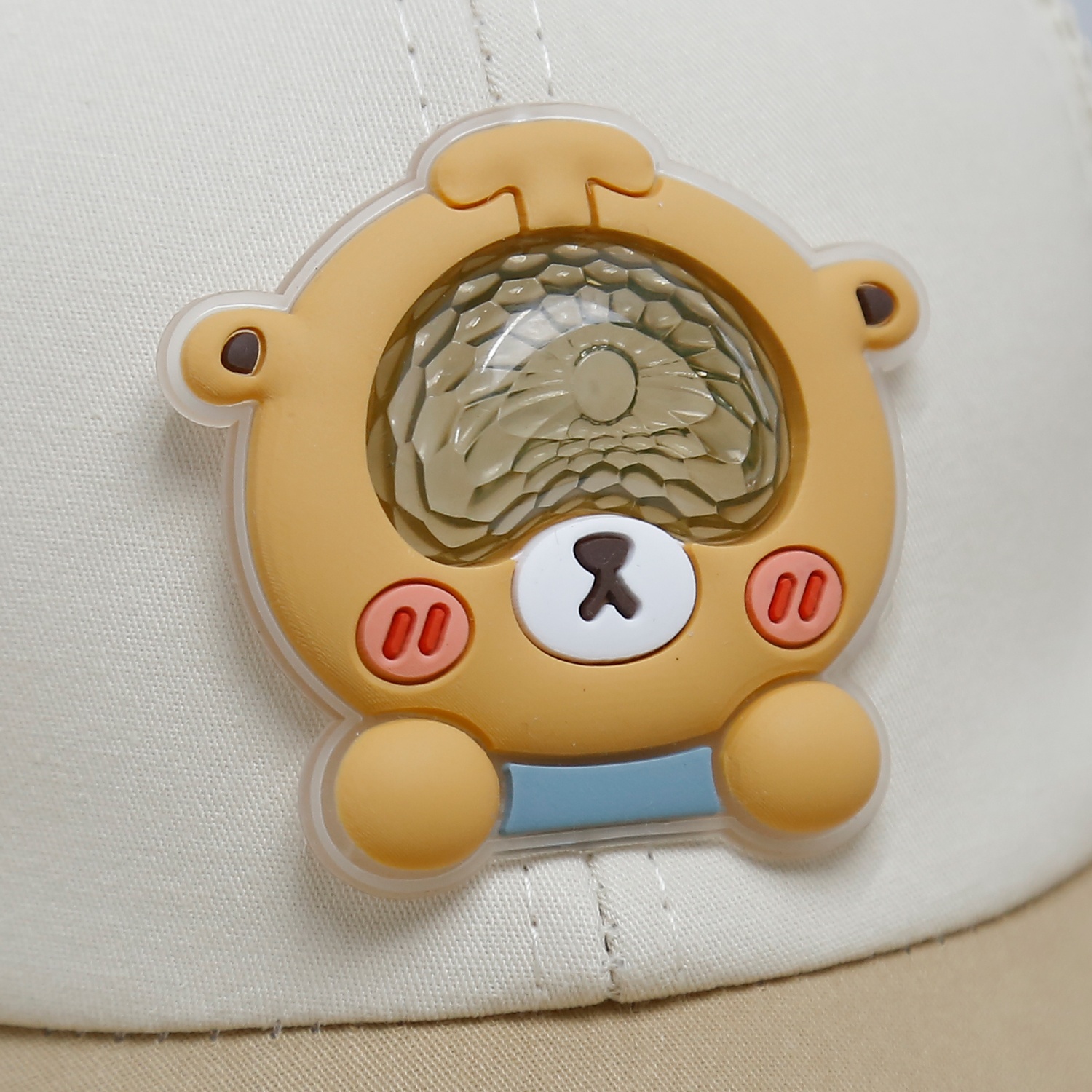 Mũ lưỡi trai KidsPlaza gấu 2 tai 25K-H23 Size 48 (Be)