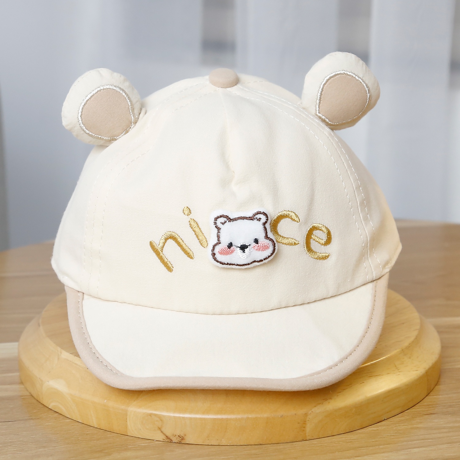 Mũ lưỡi trai KidsPlaza nice 2 tai 25K-H10 Size 48 (Be)