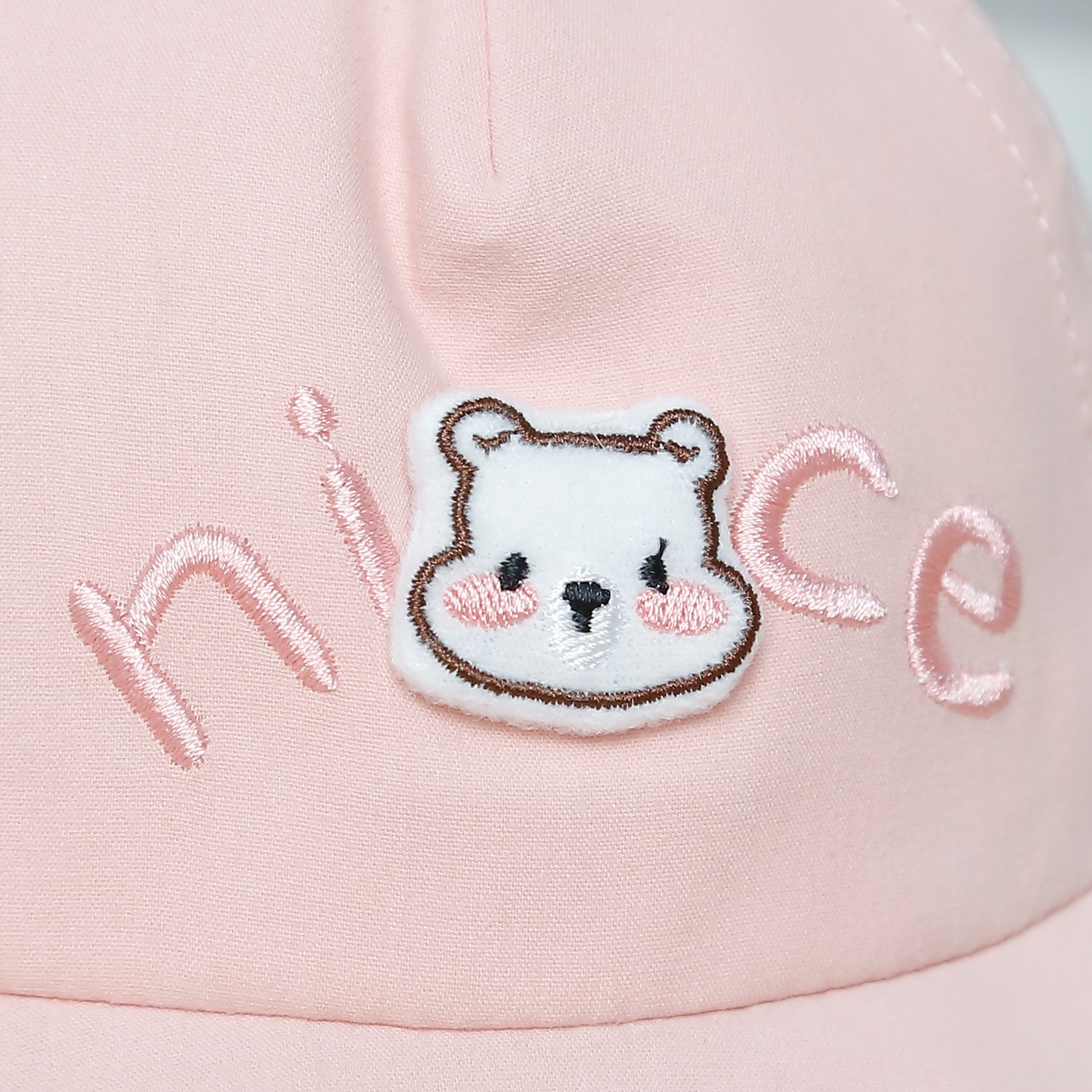 Mũ lưỡi trai KidsPlaza nice 2 tai 25K-H10 Size 48 (Hồng)