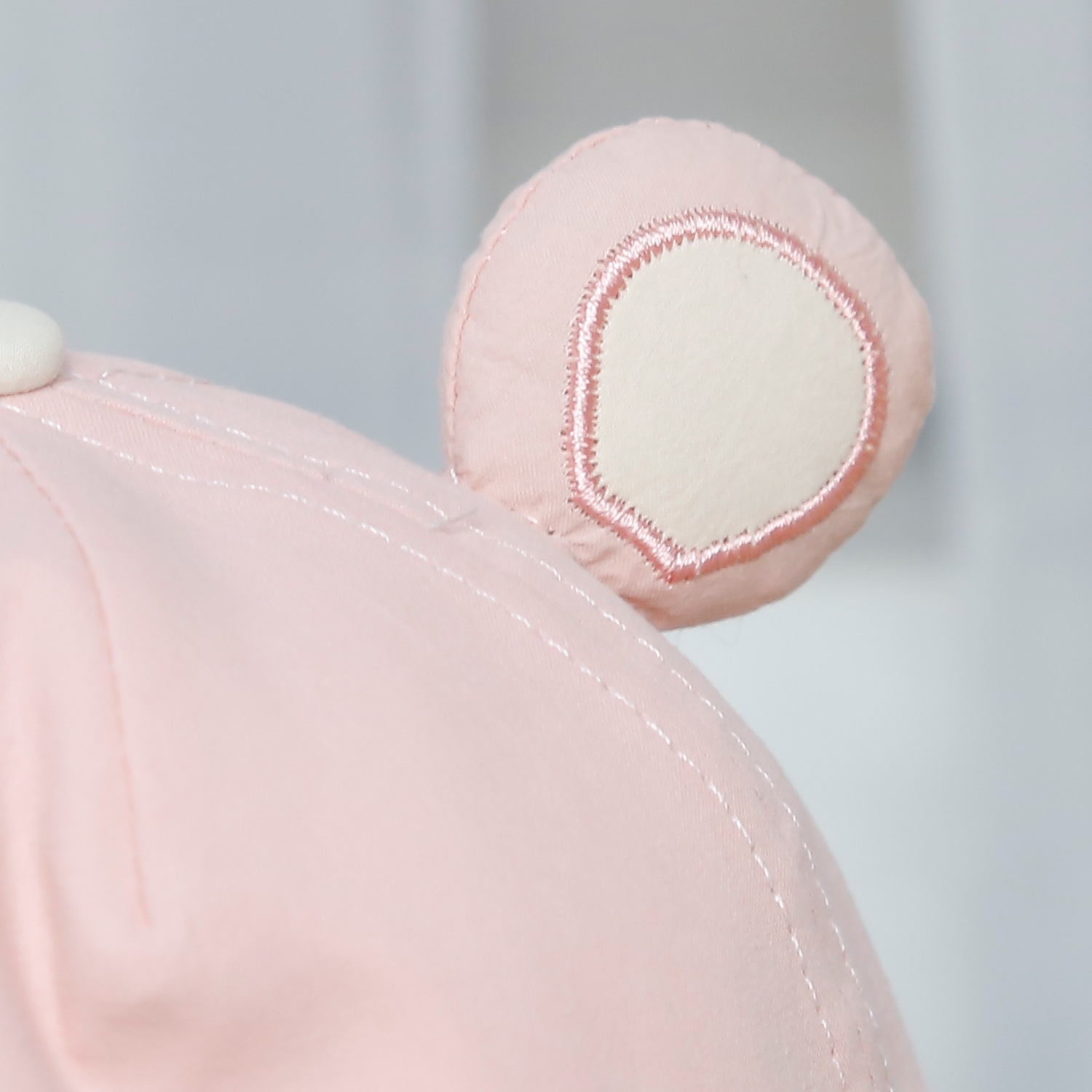 Mũ lưỡi trai KidsPlaza nice 2 tai 25K-H10 Size 48 (Hồng)