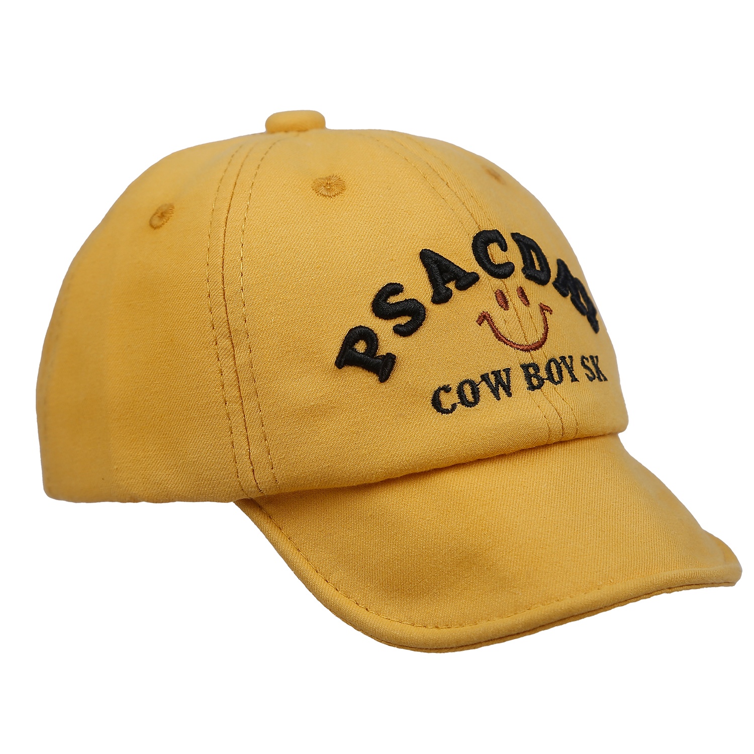 Mũ lưỡi trai thêu họa tiết PSACDAY cho bé trai AC3.21 (Vàng) hình 1