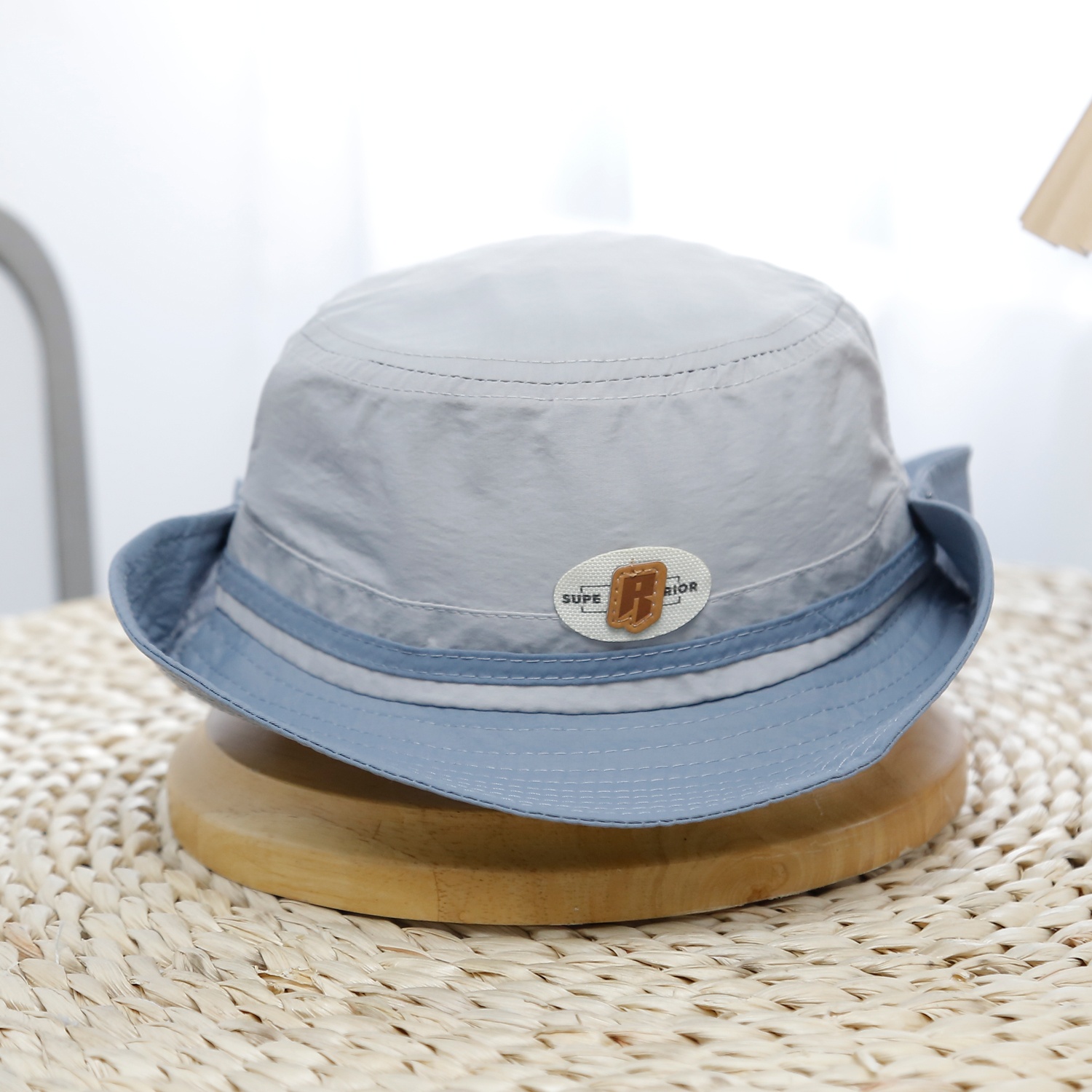 Mũ thời trang KidsPlaza basic 25K-H36 Size 54 (Xanh) hình 1