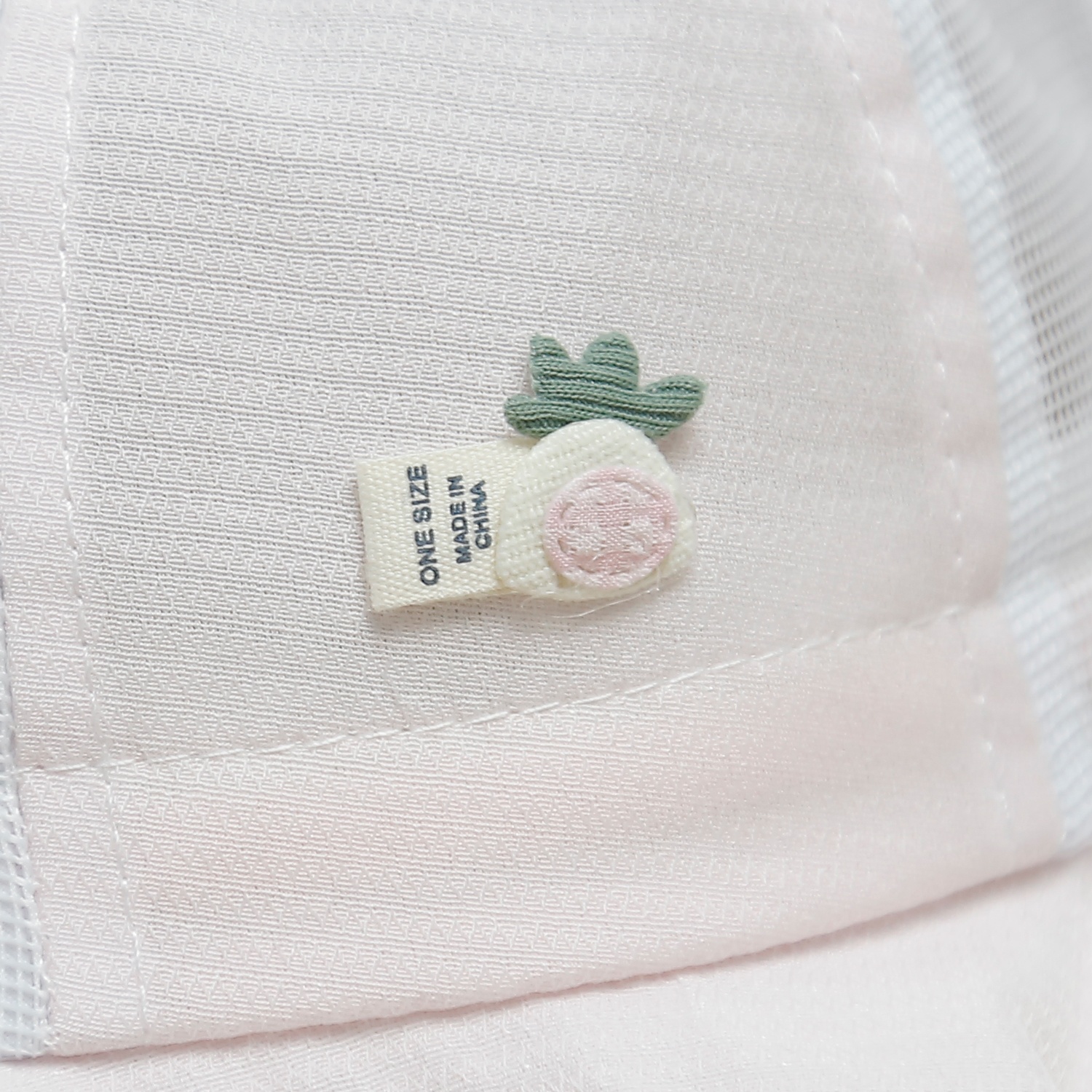 Mũ thời trang KidsPlaza đính nơ 25K-H18 Size 48 (Hồng)