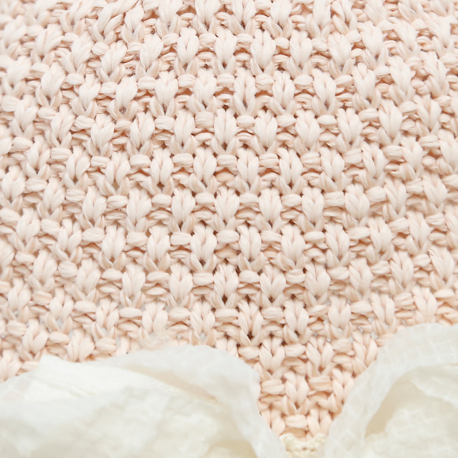 Mũ thời trang KidsPlaza đính nơ 25K-H29 Size 50 (Hồng) hình 3