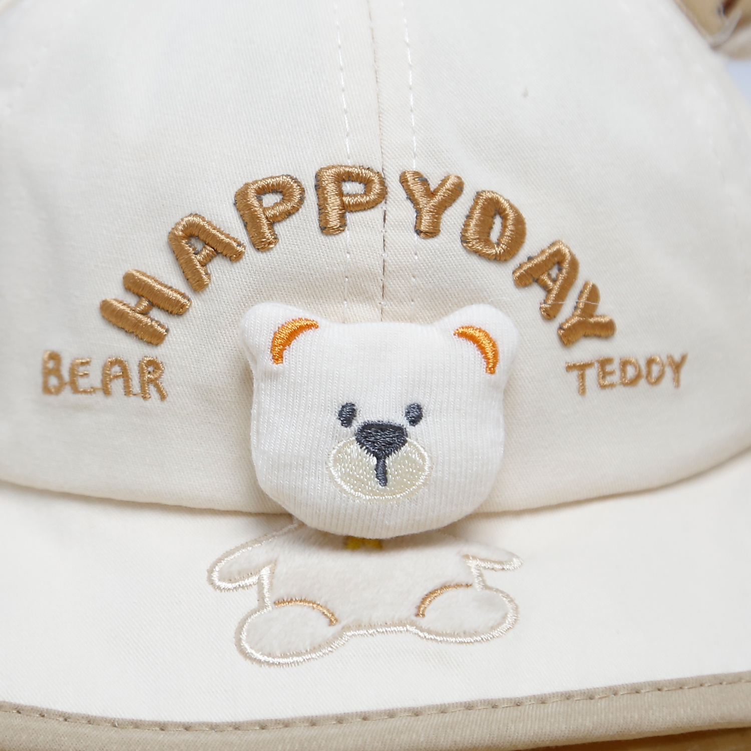Mũ thời trang KidsPlaza Happy 2 tai 25K-H30 Size 50 (Be)